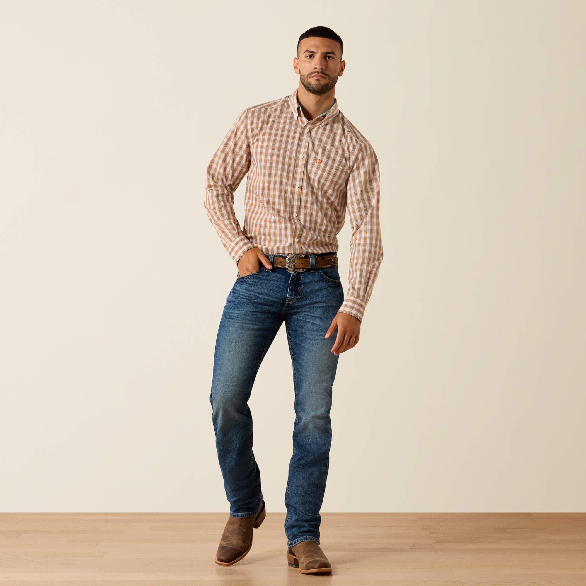 Ariat Wrinkle Free Ayden Fitted Shirt Men