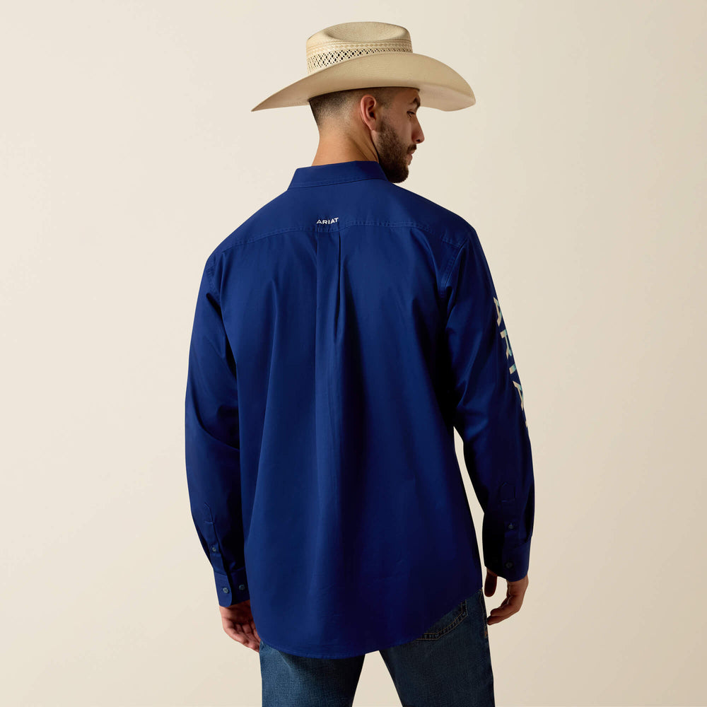 Ariat Team Logo Lightweight Twill Classic Fit Shirt Men