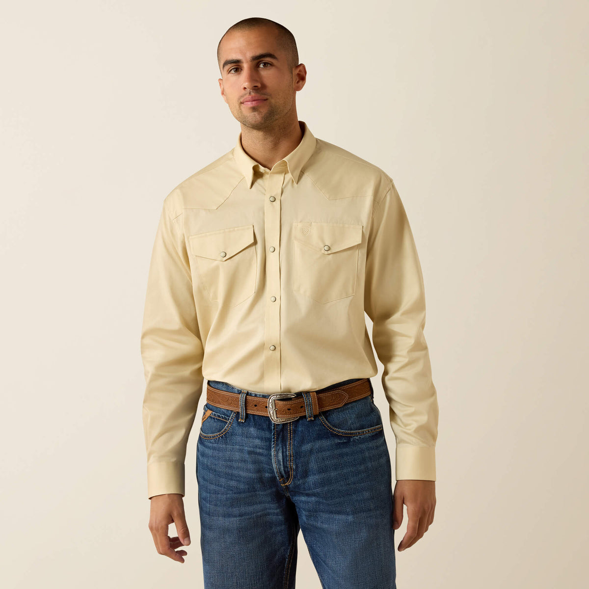 Ariat Lightweight Twill Classic Fit Snap Shirt Men
