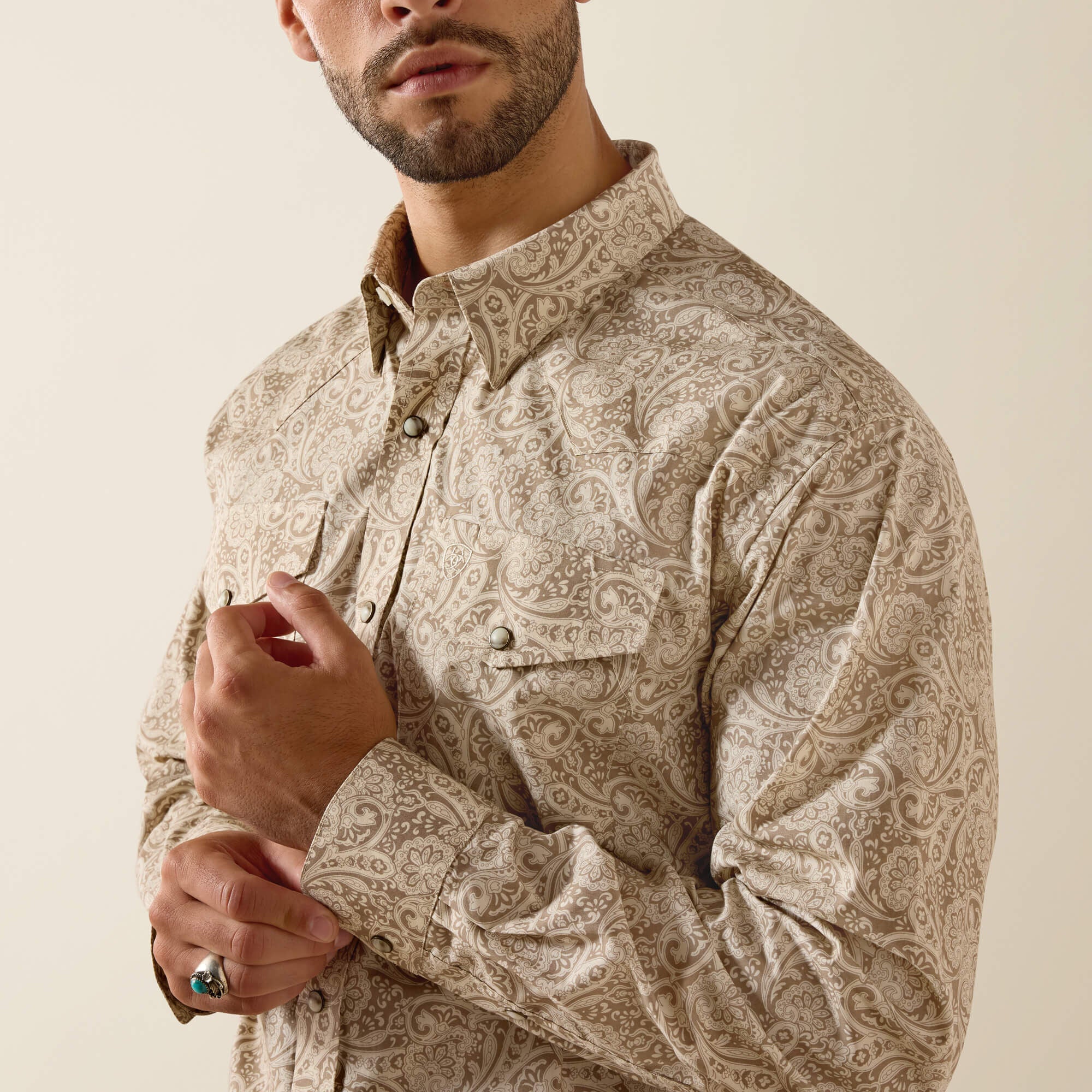 Ariat Trevon Classic Fit Snap Shirt Men