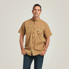 Ariat Rebar Washed Twill Work Shirt Men