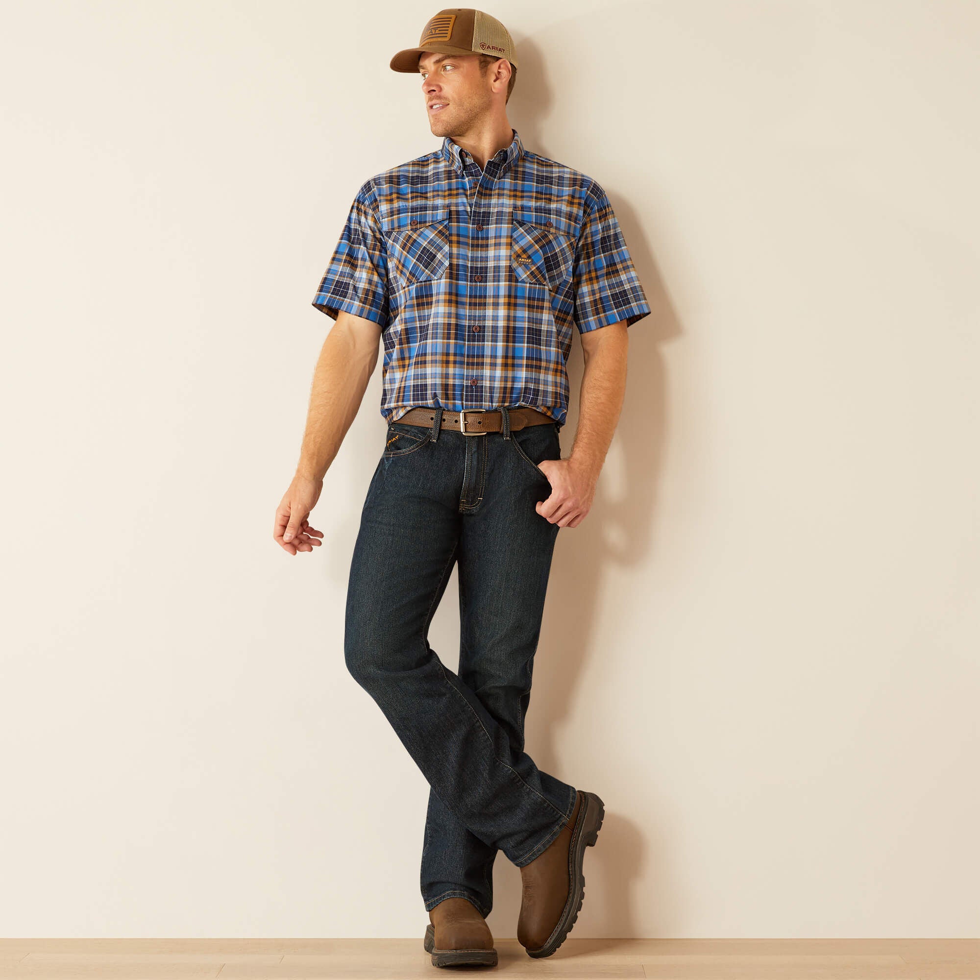 Ariat Rebar Made Tough DuraStretch Work Shirt Men