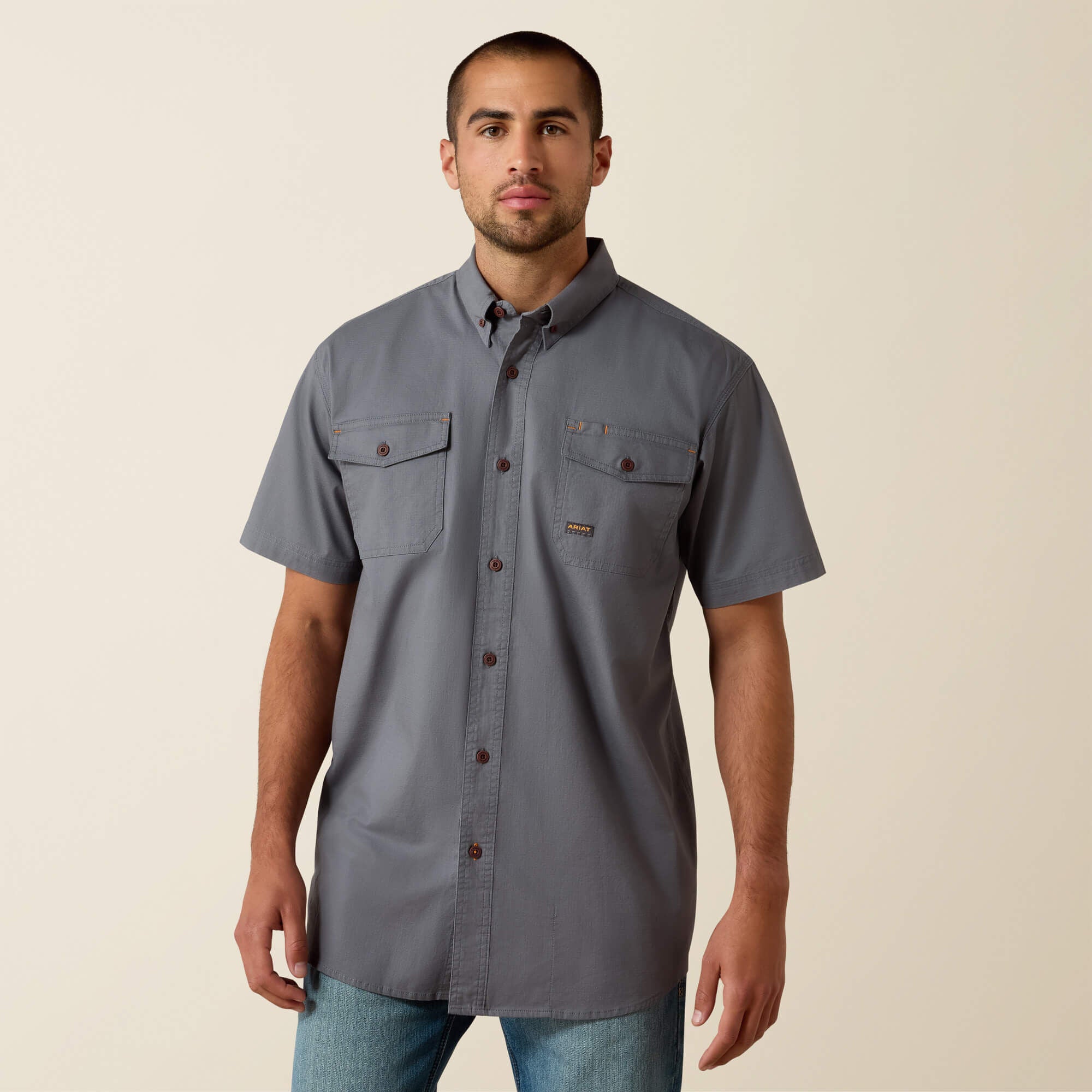 Ariat Rebar Made Tough DuraStretch Work Shirt Men
