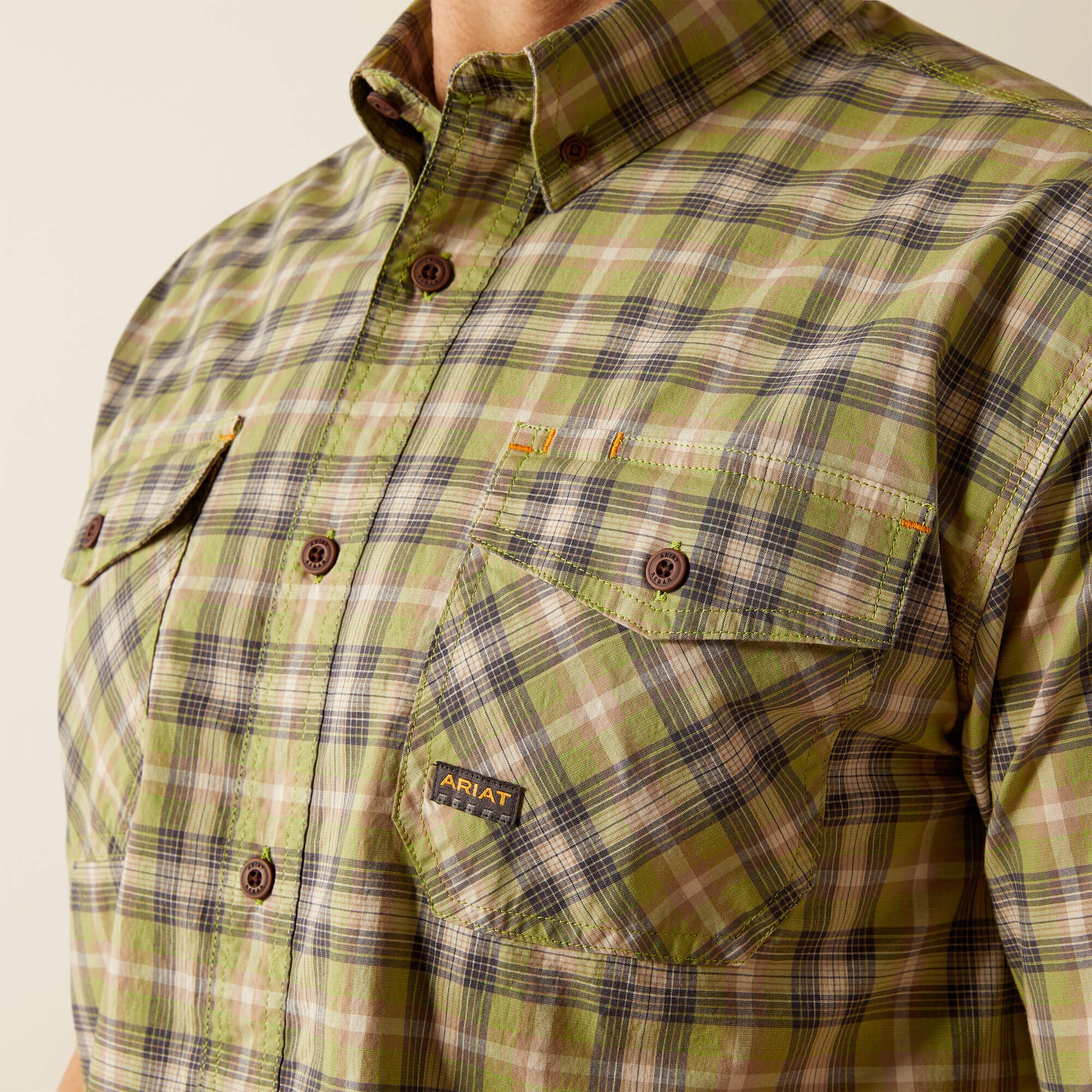 Ariat Rebar Made Tough DuraStretch Work Shirt Men