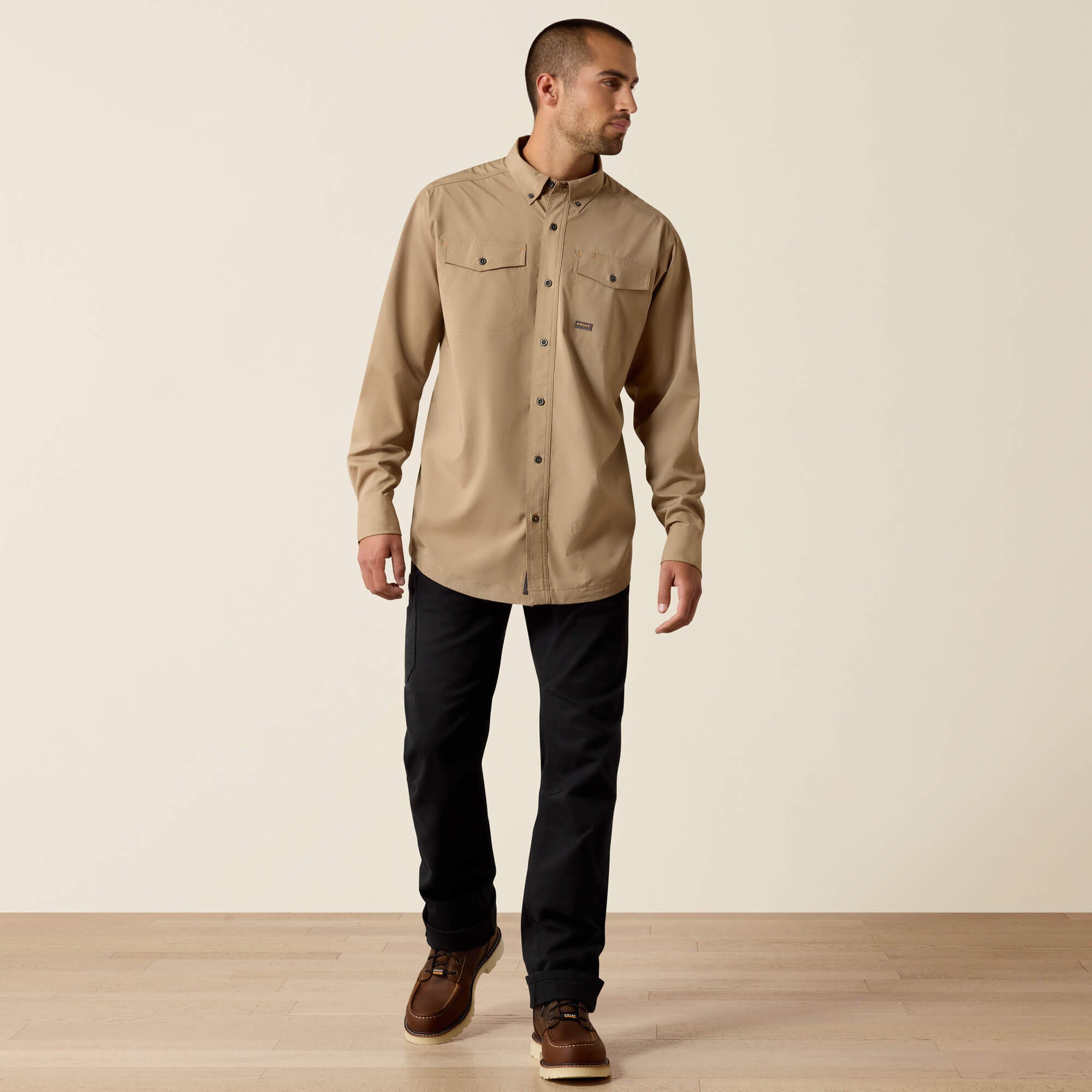 Ariat Rebar Made Tough VentTEK DuraStretch Work Shirt Men