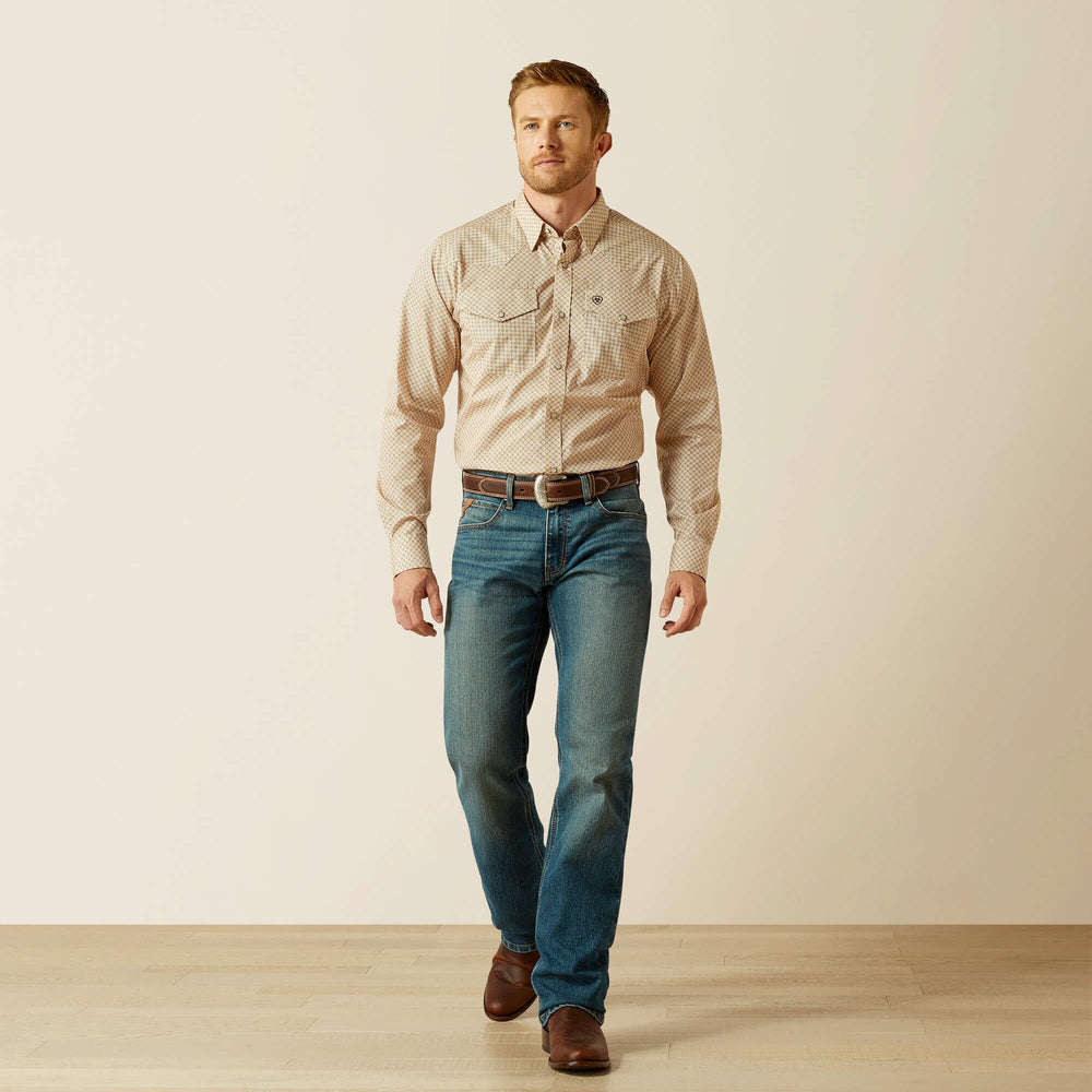 Ariat Wrinkle Free Eddie Fitted Shirt Men