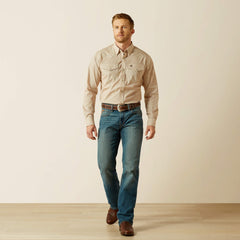 Ariat Wrinkle Free Eddie Fitted Shirt Men