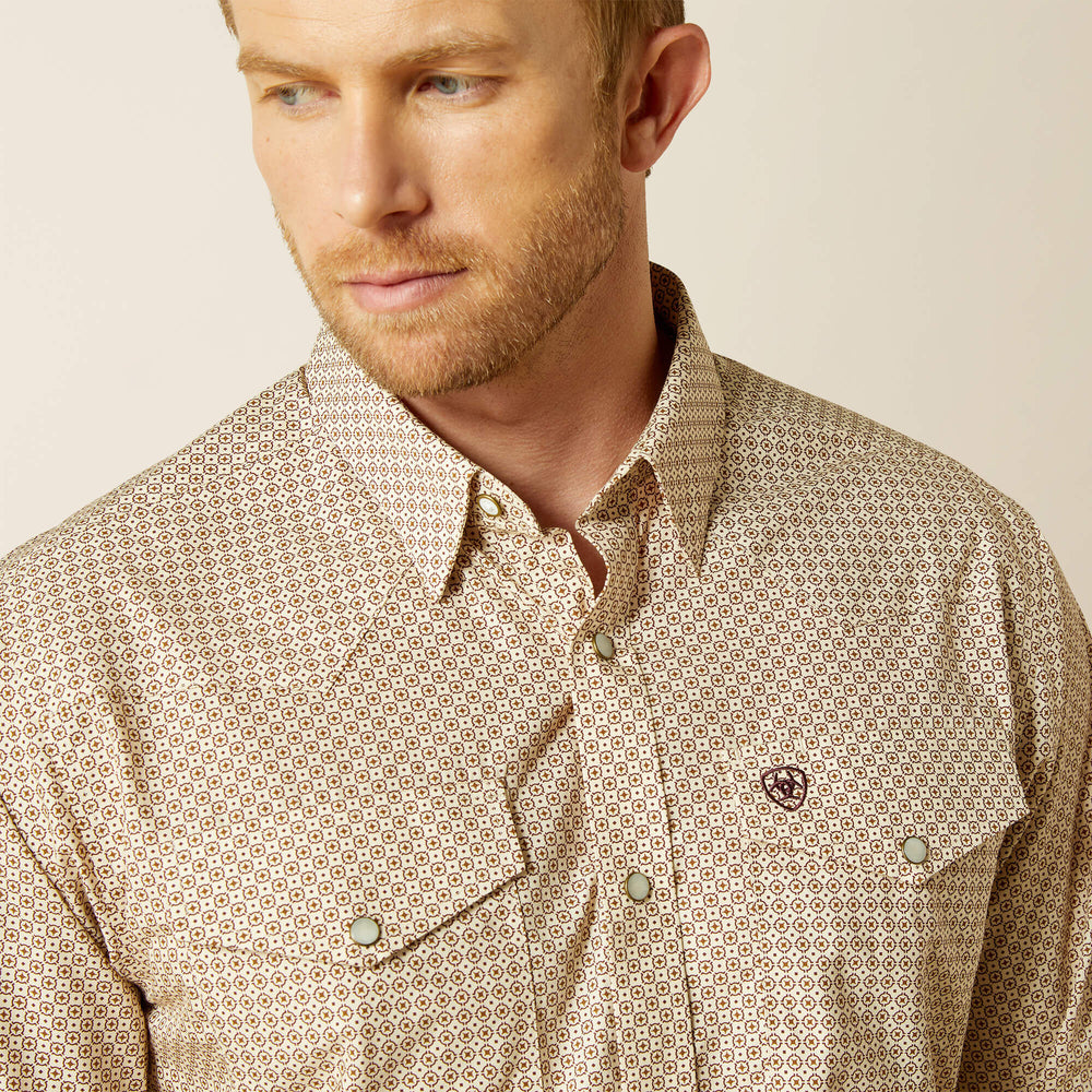 Ariat Wrinkle Free Eddie Fitted Shirt Men
