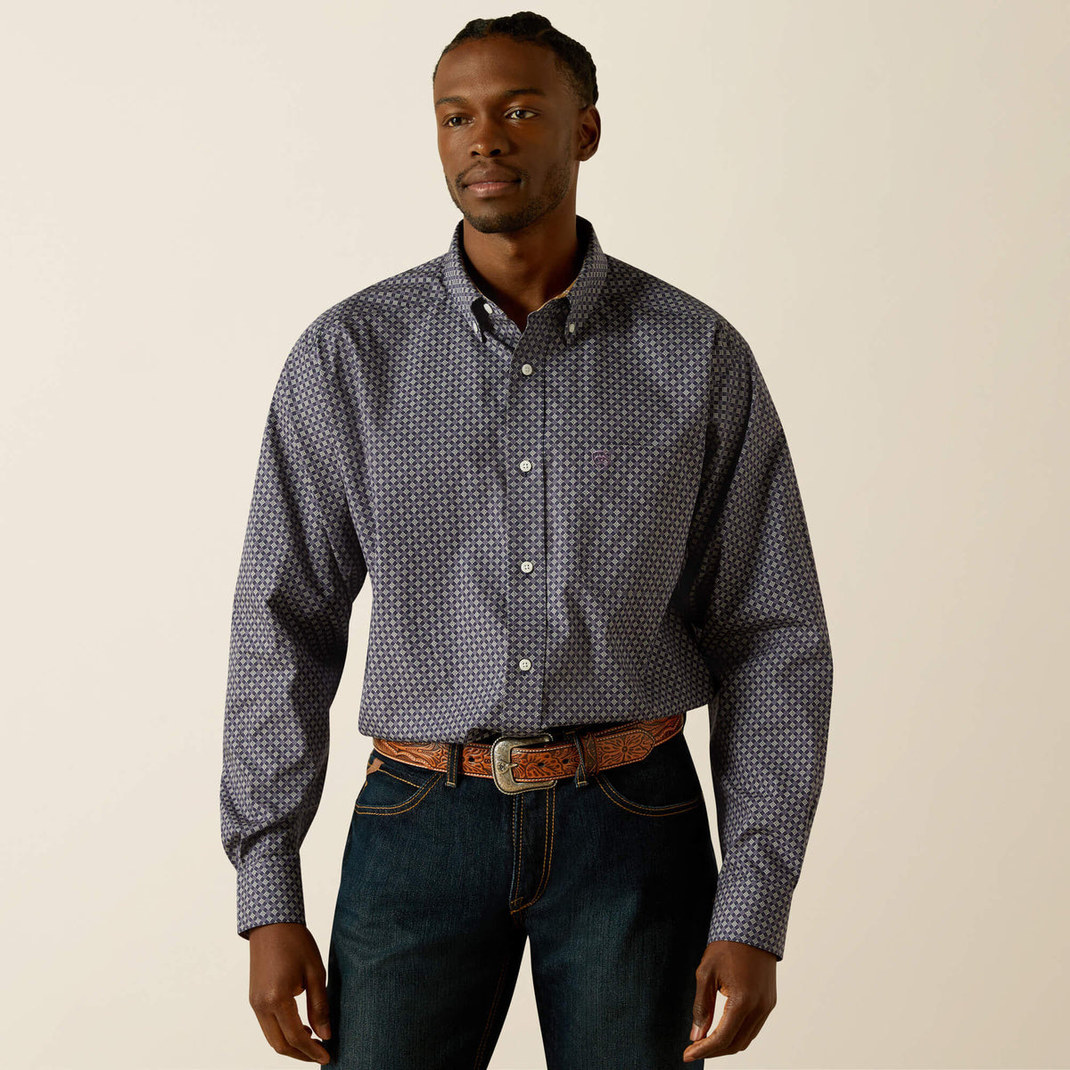 Ariat Wrinkle Free Dale Classic Fit Shirt Men