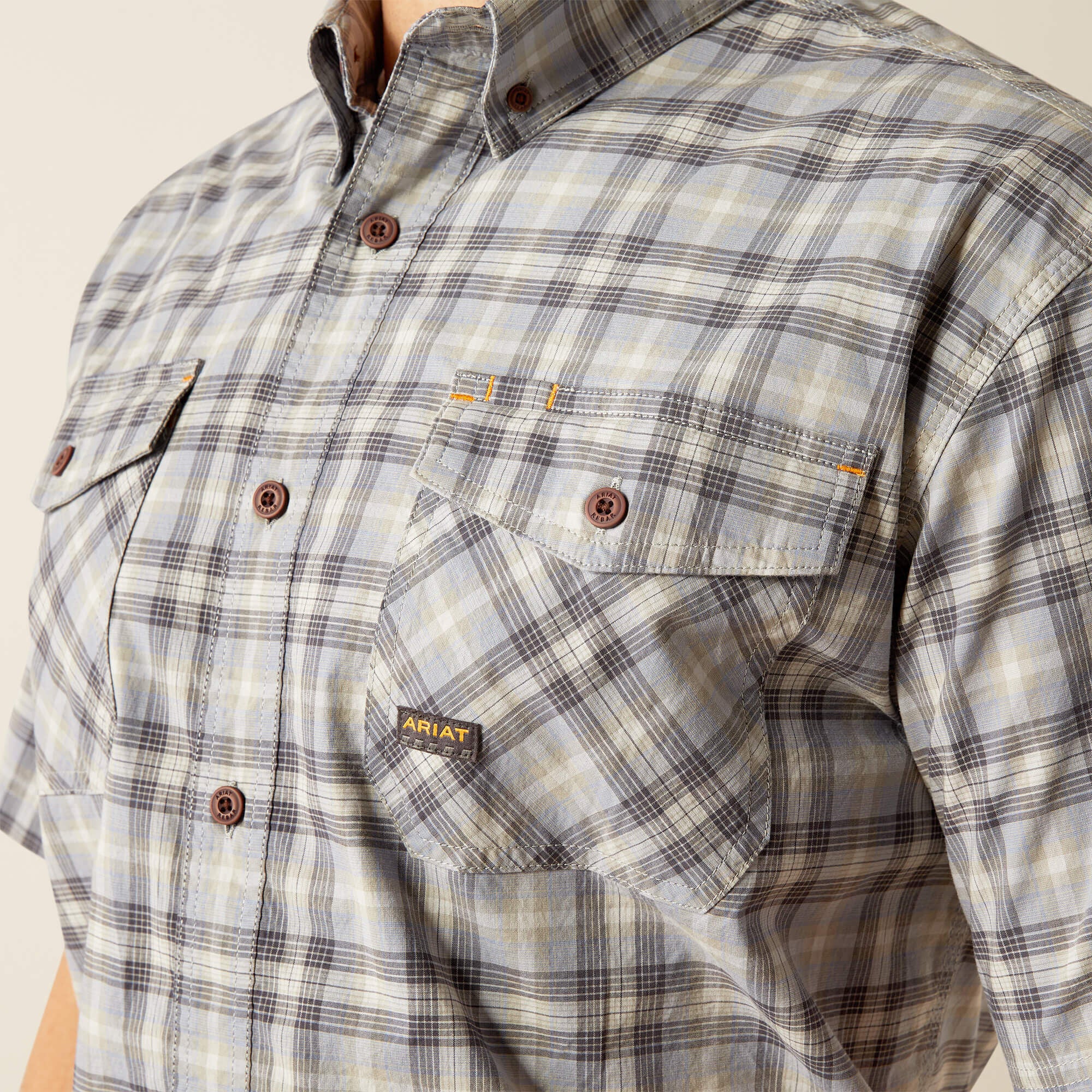 Ariat Rebar Made Tough DuraStretch Work Shirt Men