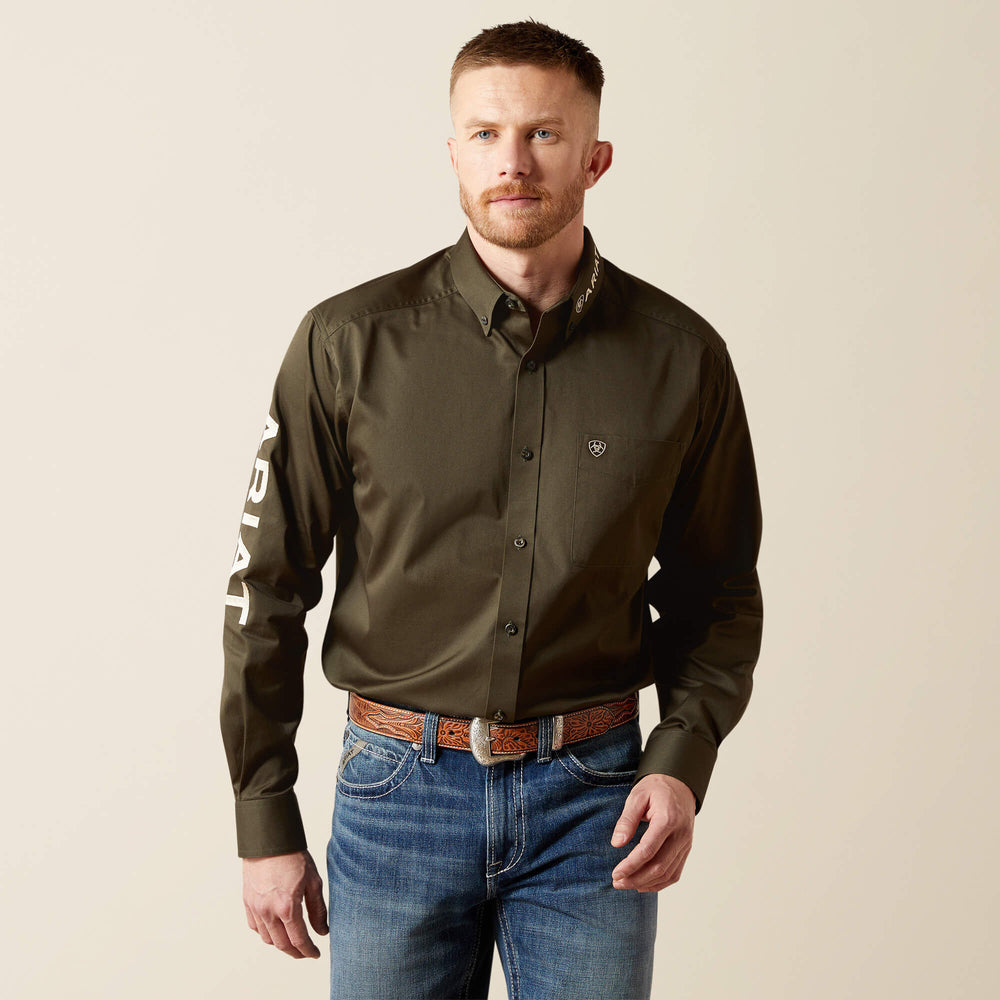 Ariat Team Logo Twill Classic Fit Shirt Men