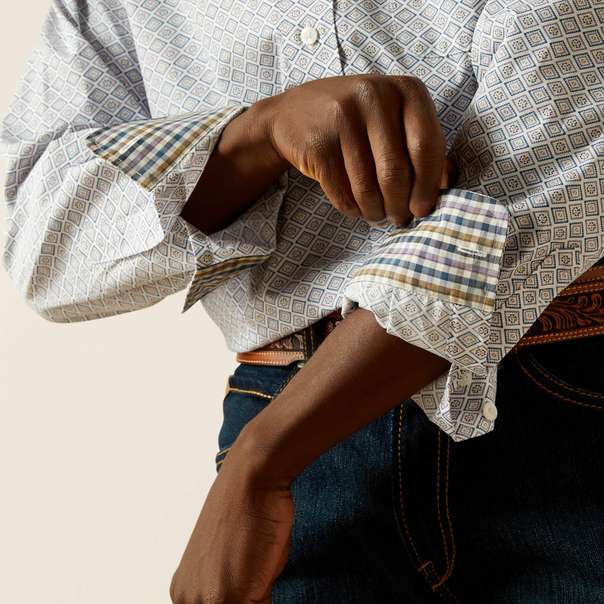 Ariat Wrinkle Free Declan Classic Fit Shirt Men
