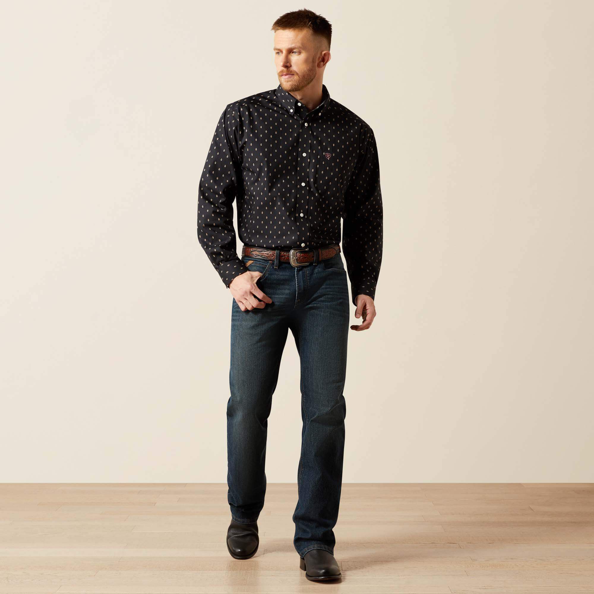 Ariat Wrinkle Free Asher Classic Fit Shirt Men