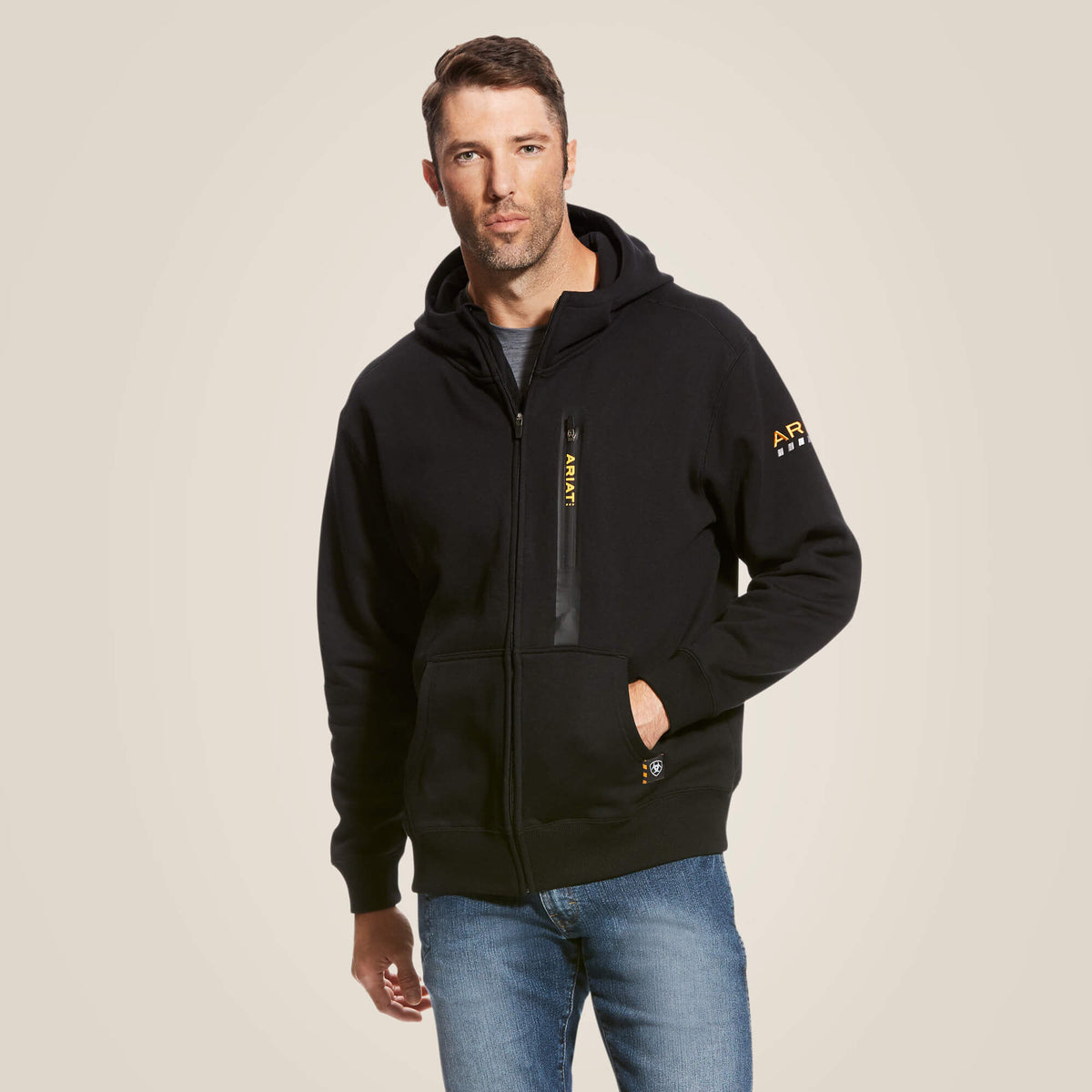 Ariat Rebar Workman Full Zip Hoodie Men