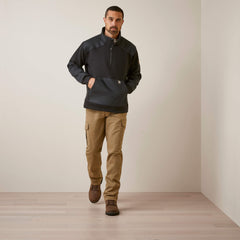 Ariat Rebar Workman Duracanvas 1/4 Zip Sweatshirt Men