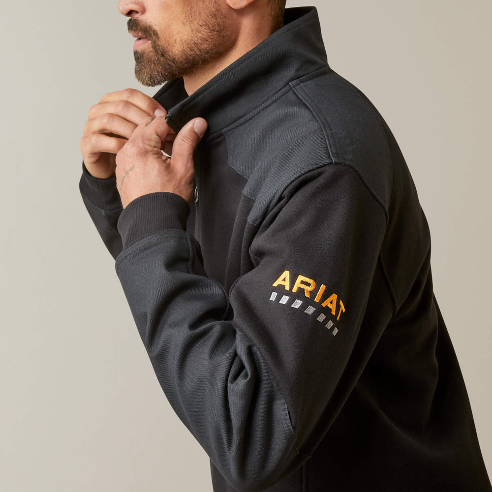 Ariat Rebar Workman Duracanvas 1/4 Zip Sweatshirt Men
