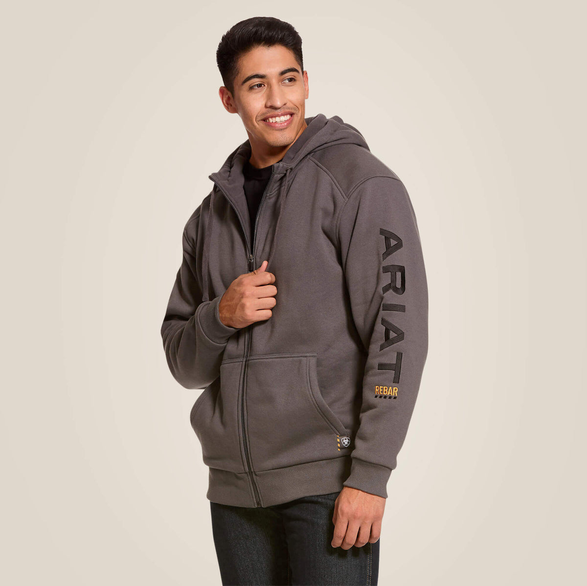 Ariat Rebar All-Weather Full Zip Hoodie Men