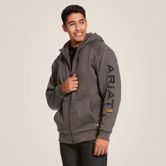 Ariat Rebar All-Weather Full Zip Hoodie Men