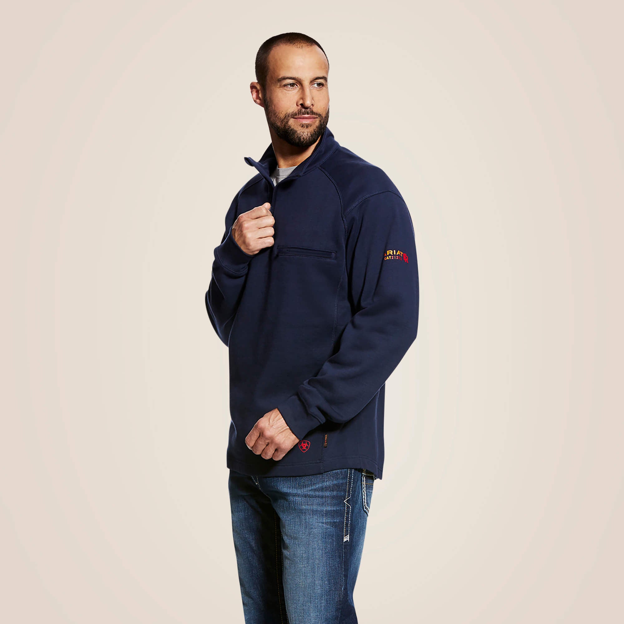 Ariat FR Rev 1/4 Zip Top Men