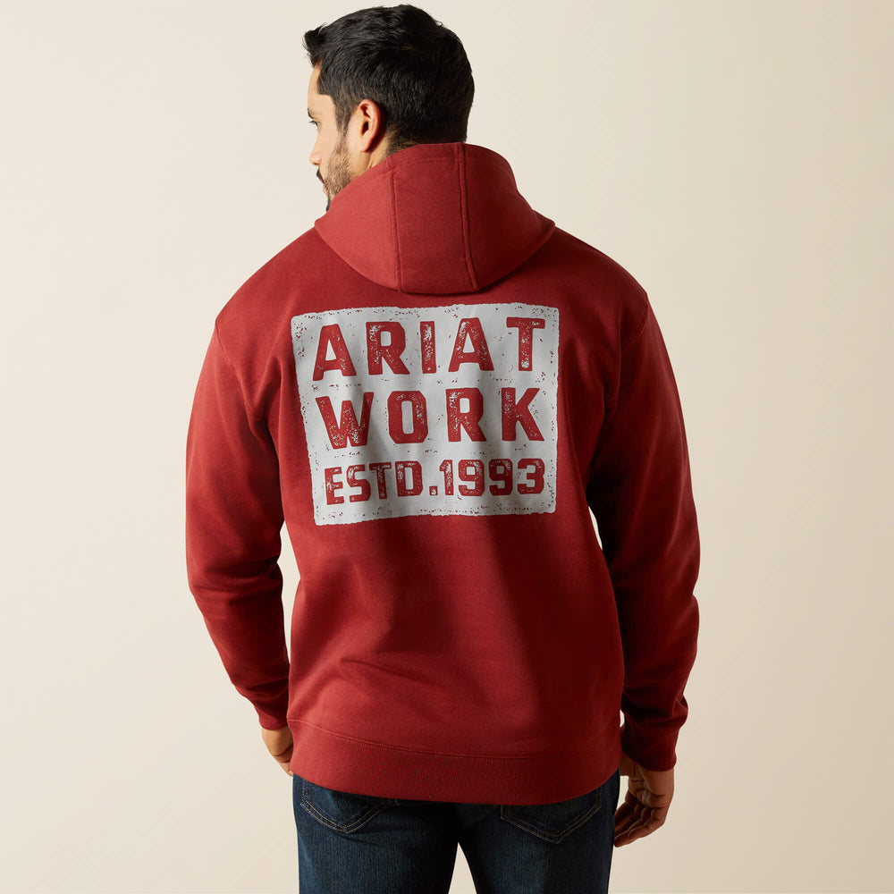 Ariat Rebar Workman Brickyard Hoodie Men