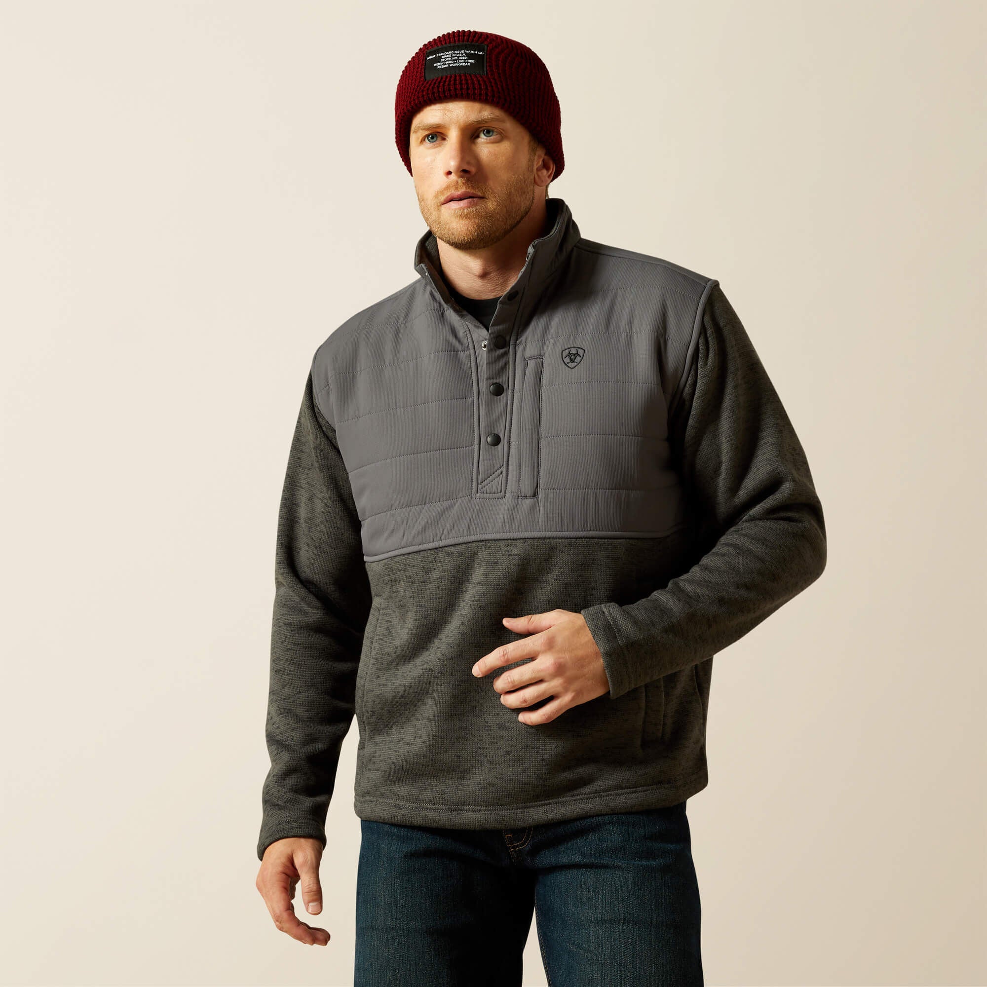 Ariat Caldwell Reinforced Snap Sweater Men