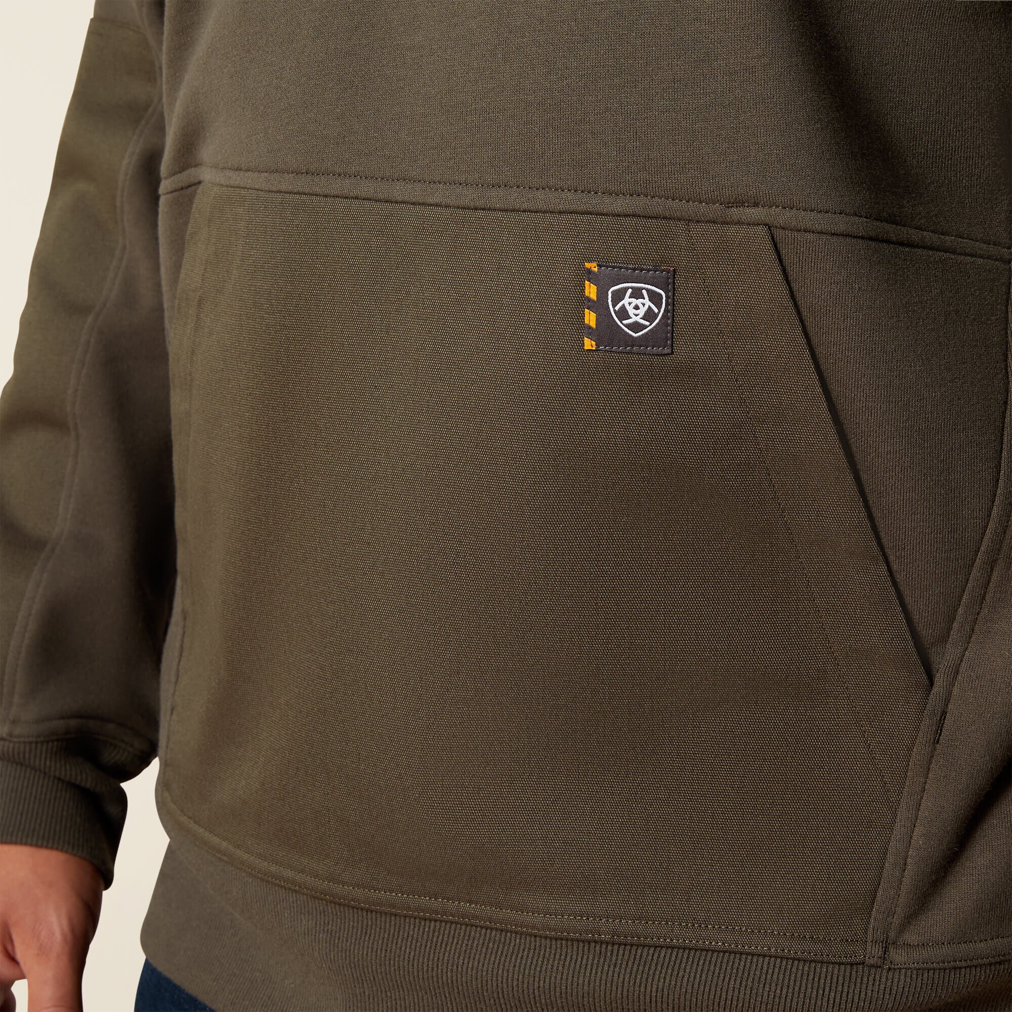 Ariat Rebar Workman Duracanvas 1/4 Zip Sweatshirt Men
