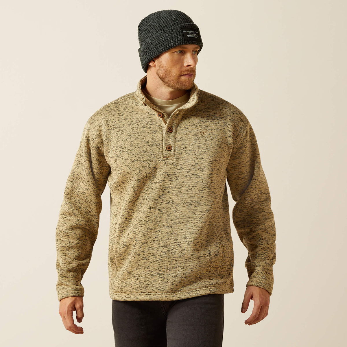 Ariat Caldwell 1/4 Button Sweater Men
