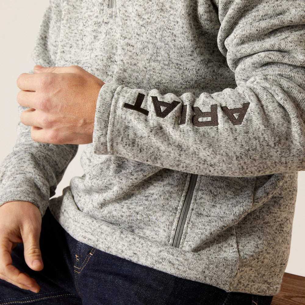 Ariat Caldwell Logo 1/4 Zip Sweater Men