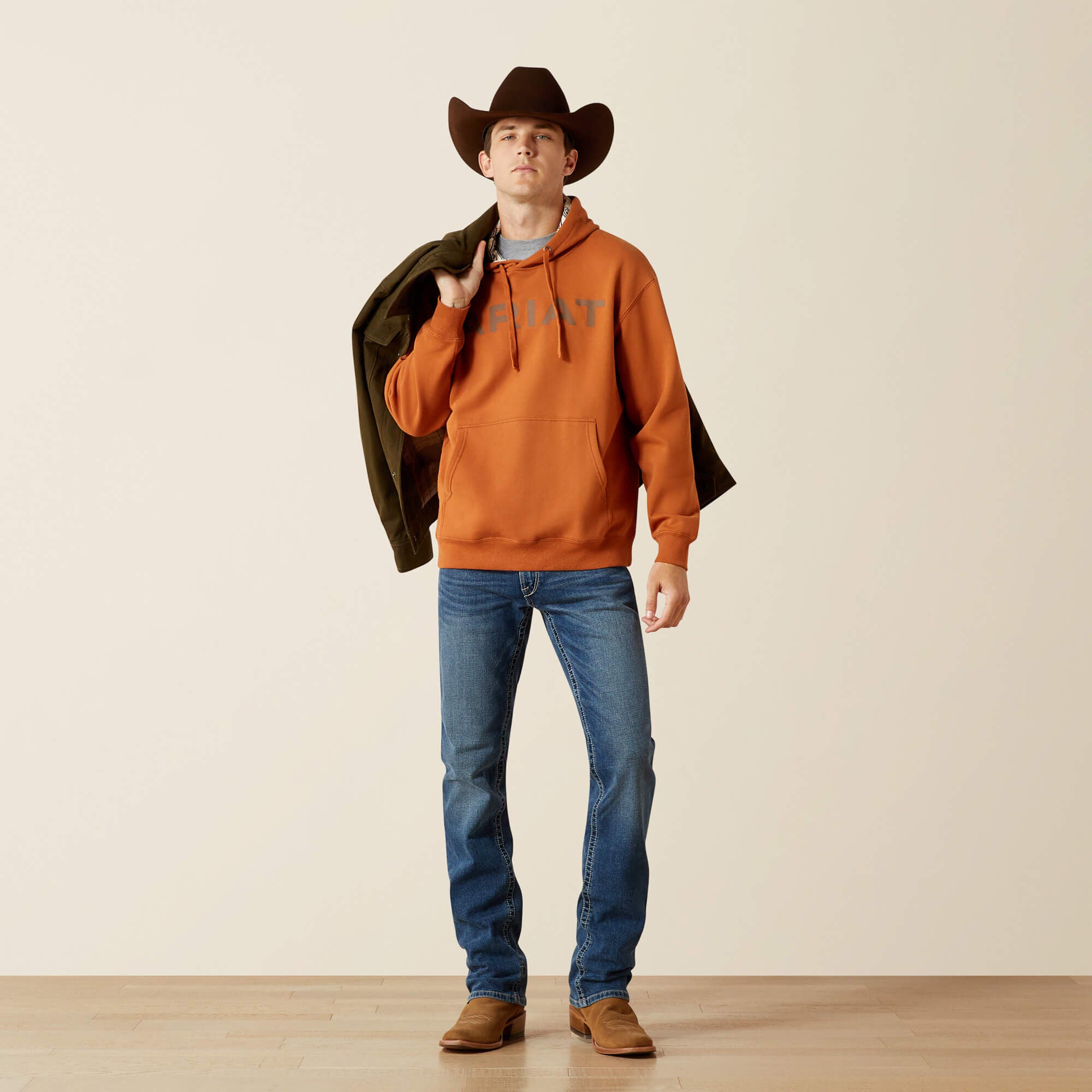 Ariat Ariat Stitch Shield Logo Hoodie Men