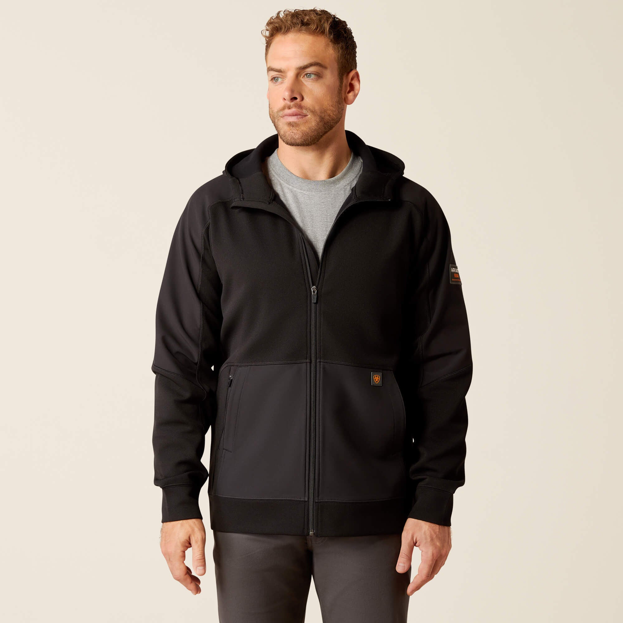 Ariat Rebar WorkTek Reinforced Full Zip Hoodie Men