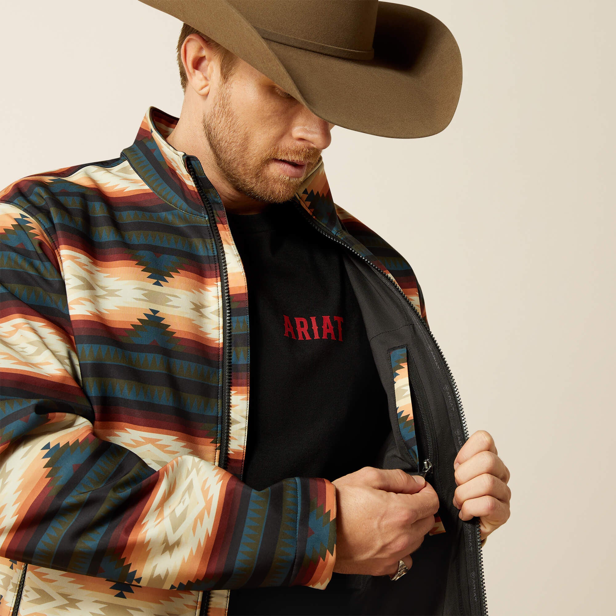Ariat Logo Softshell Jacket Men