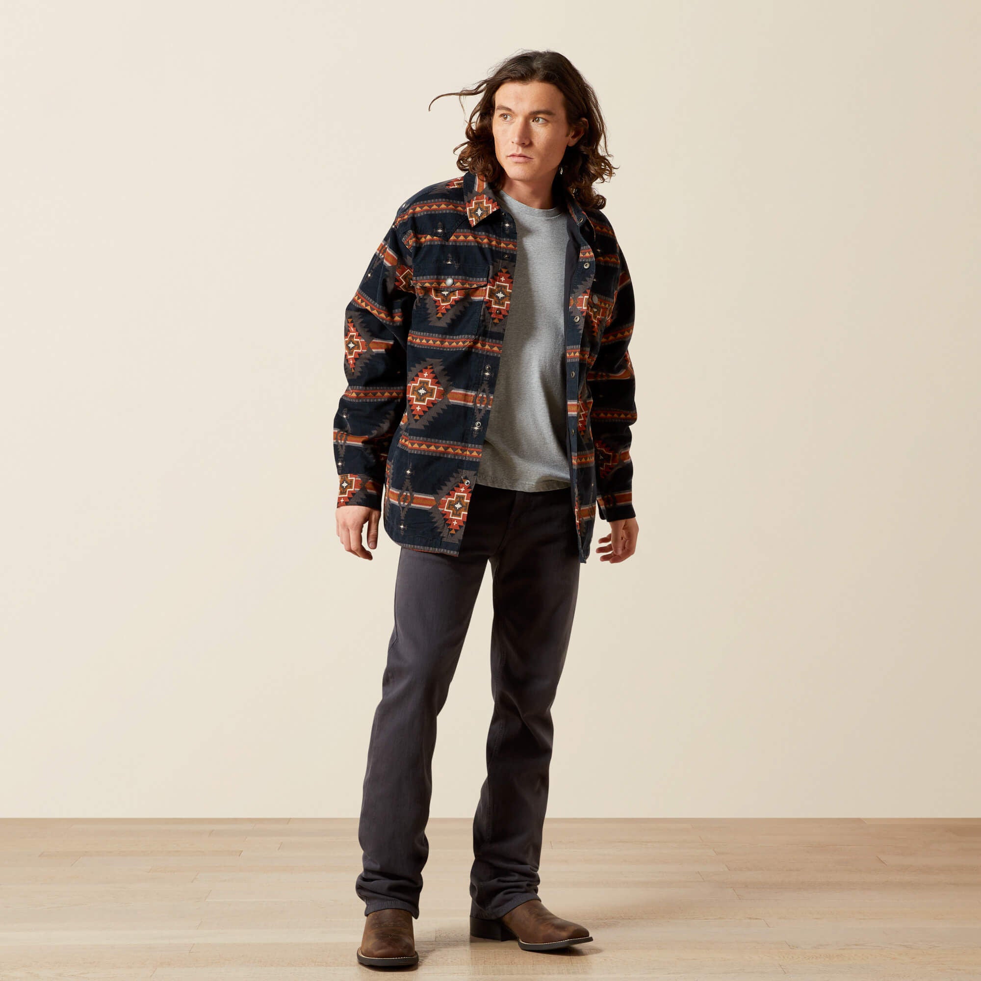 Ariat Hensley Corduroy Retro Shirt Jacket Men
