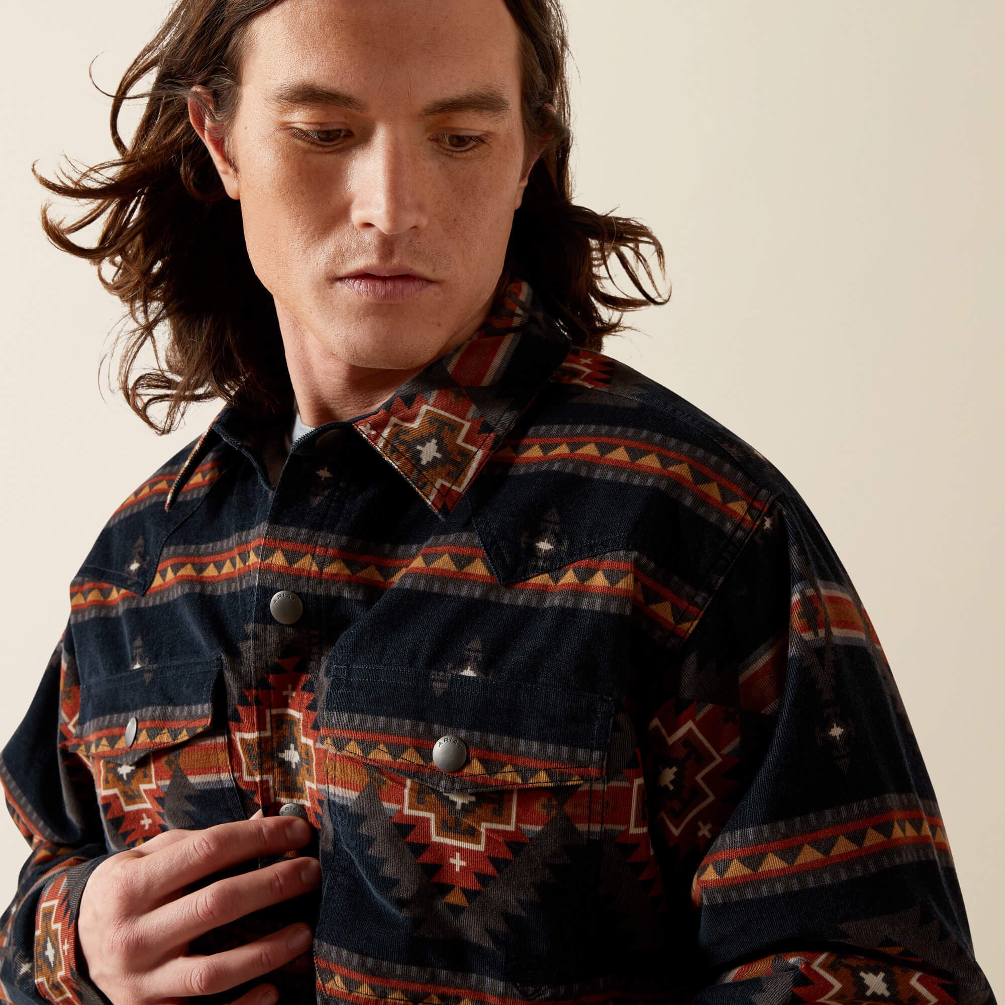 Ariat Hensley Corduroy Retro Shirt Jacket Men