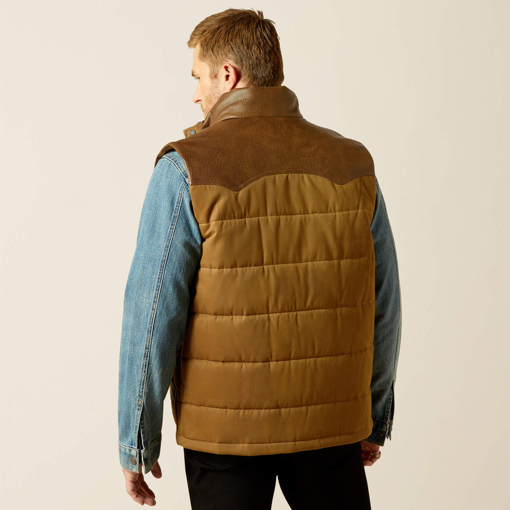 Ariat Western Quilted Vest Men