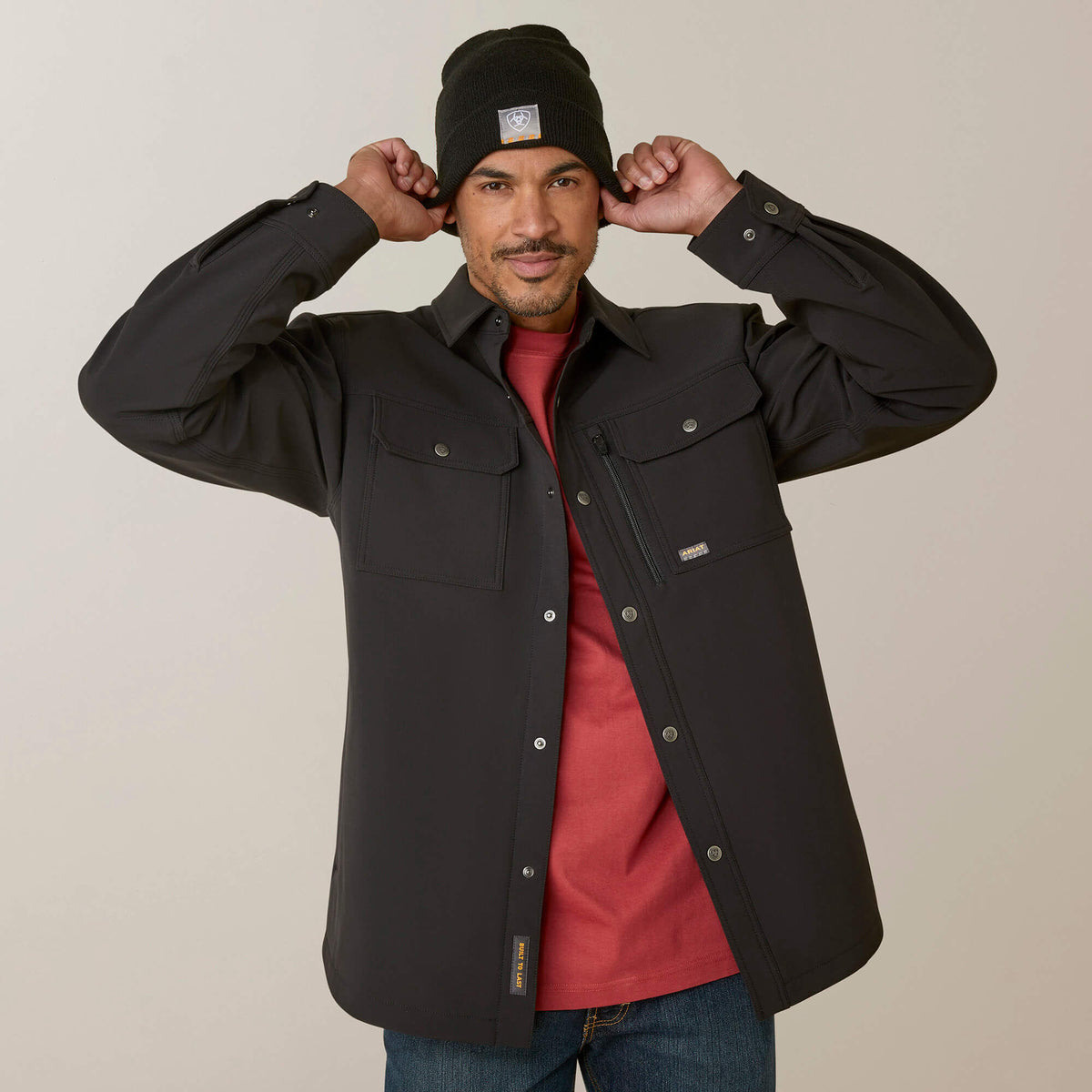 Ariat Rebar DuraStretch Utility Softshell Shirt Jacket Men