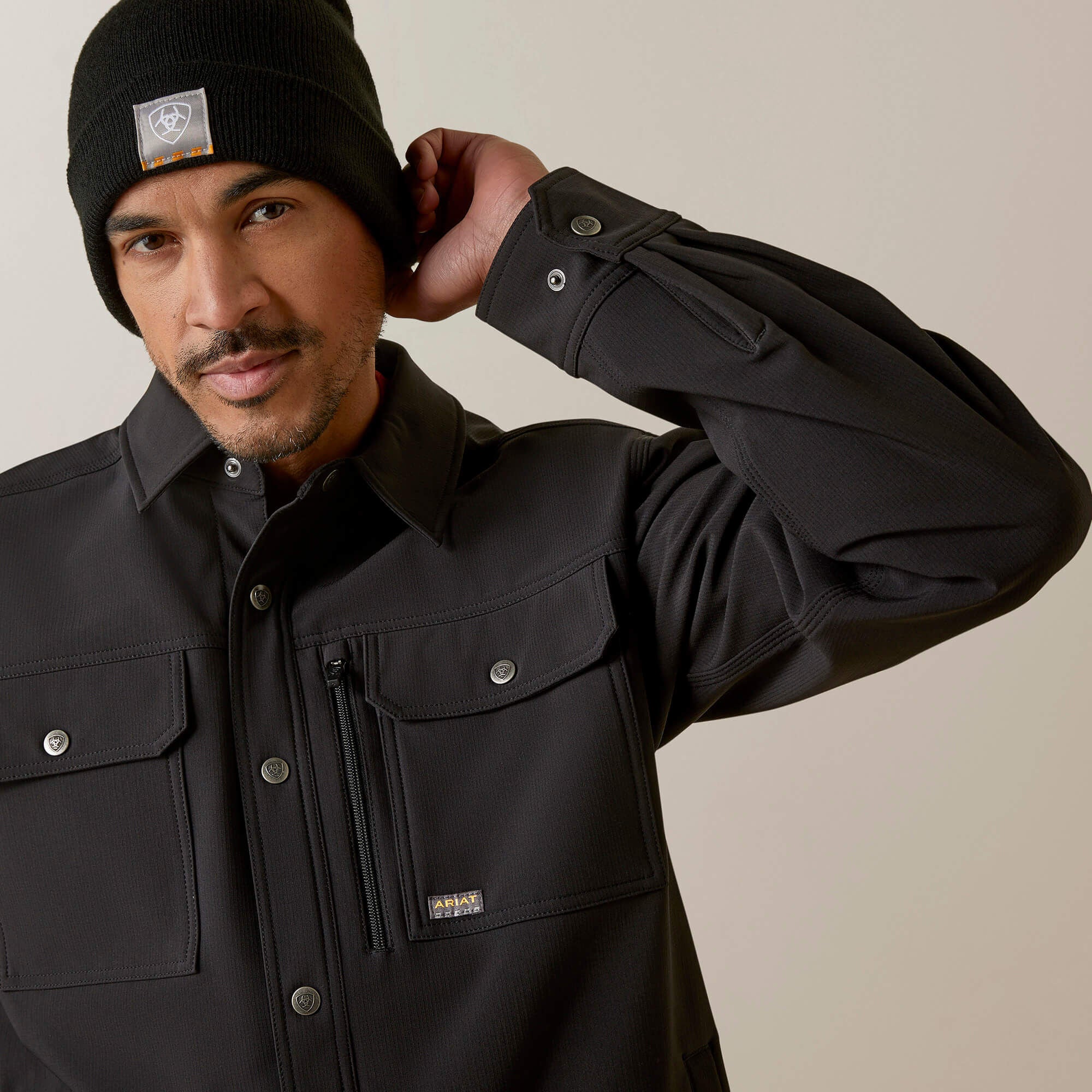 Ariat Rebar DuraStretch Utility Softshell Shirt Jacket Men
