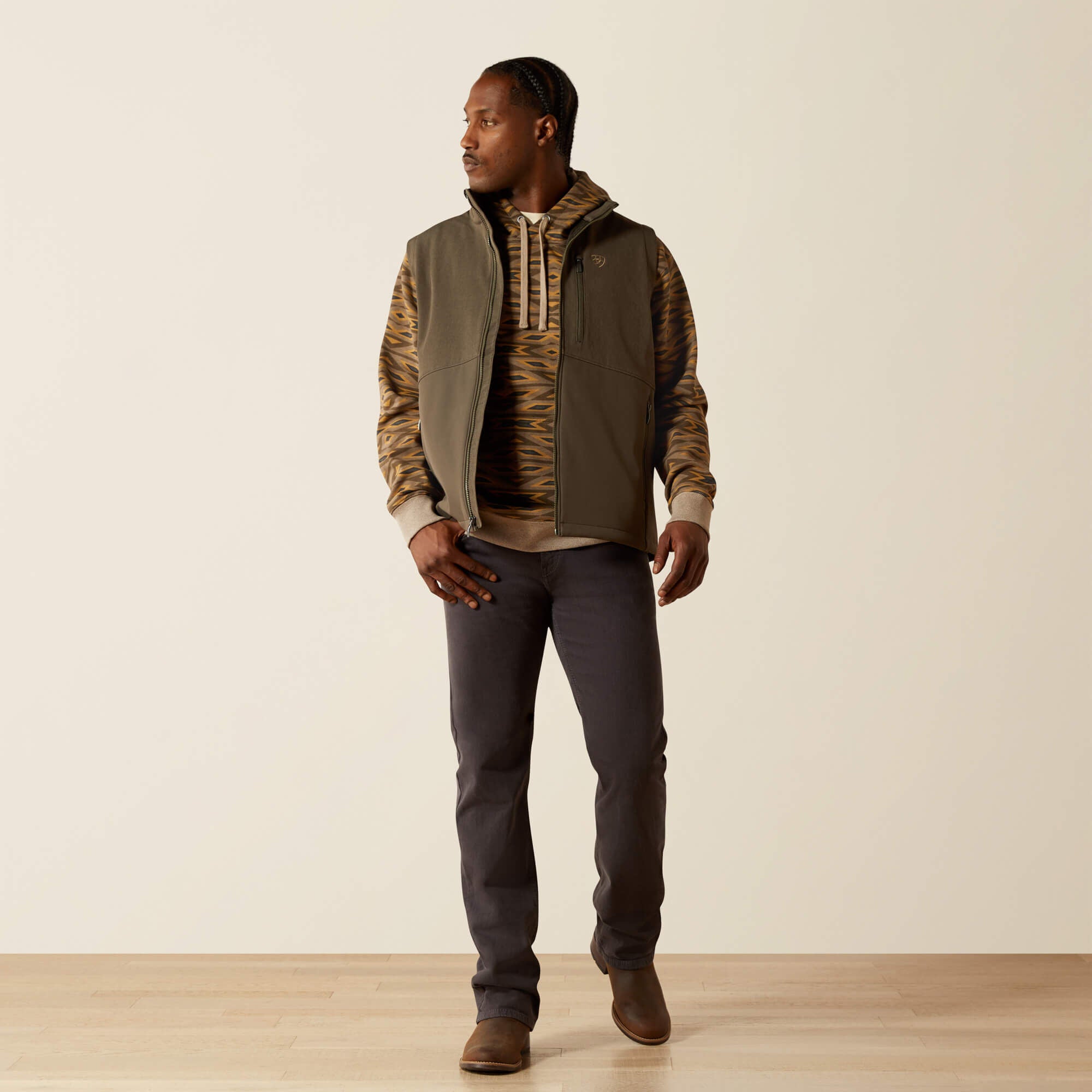 Ariat Logo Softshell Vest Men