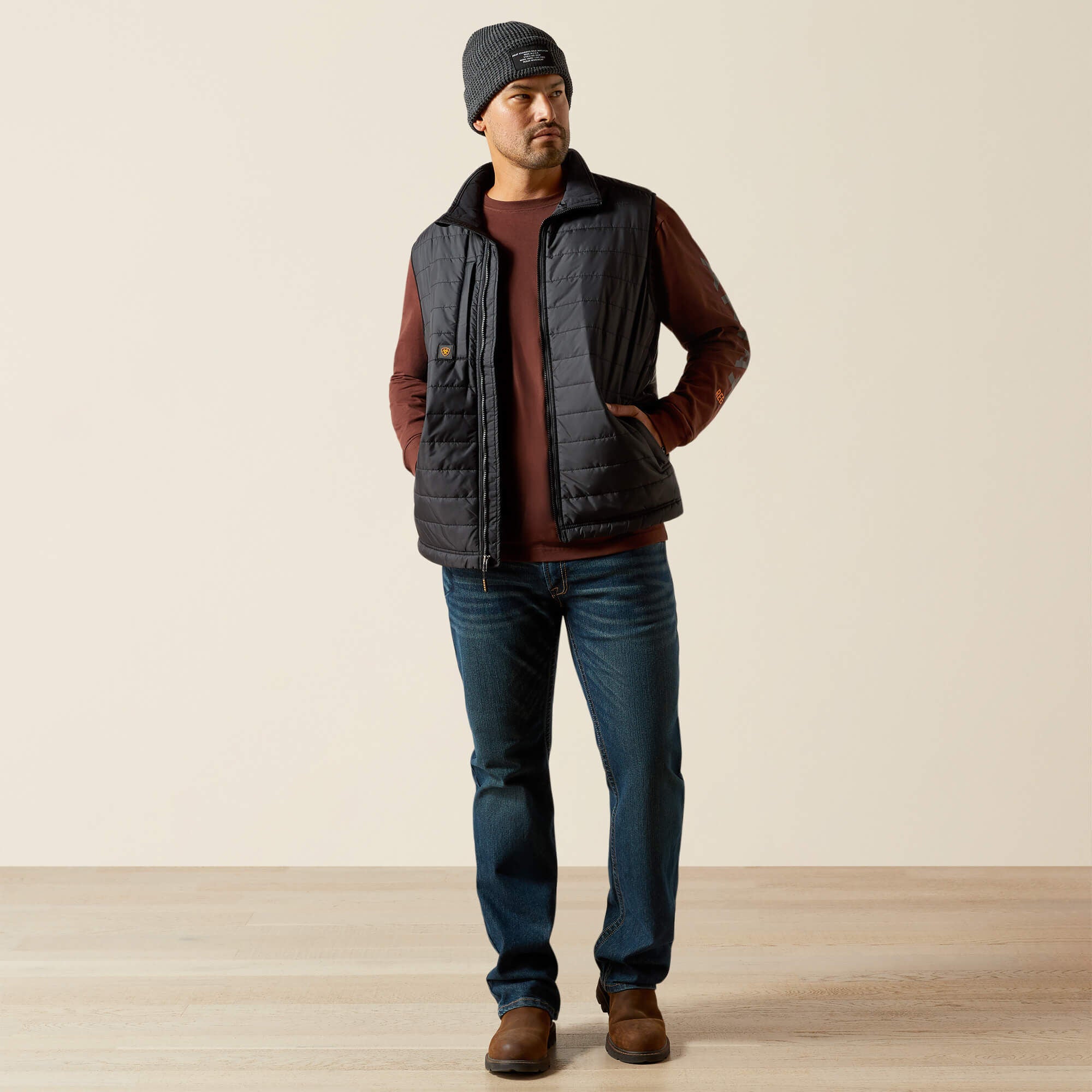 Ariat Rebar Cordura Ripstop Lightweight Insulated Vest Men
