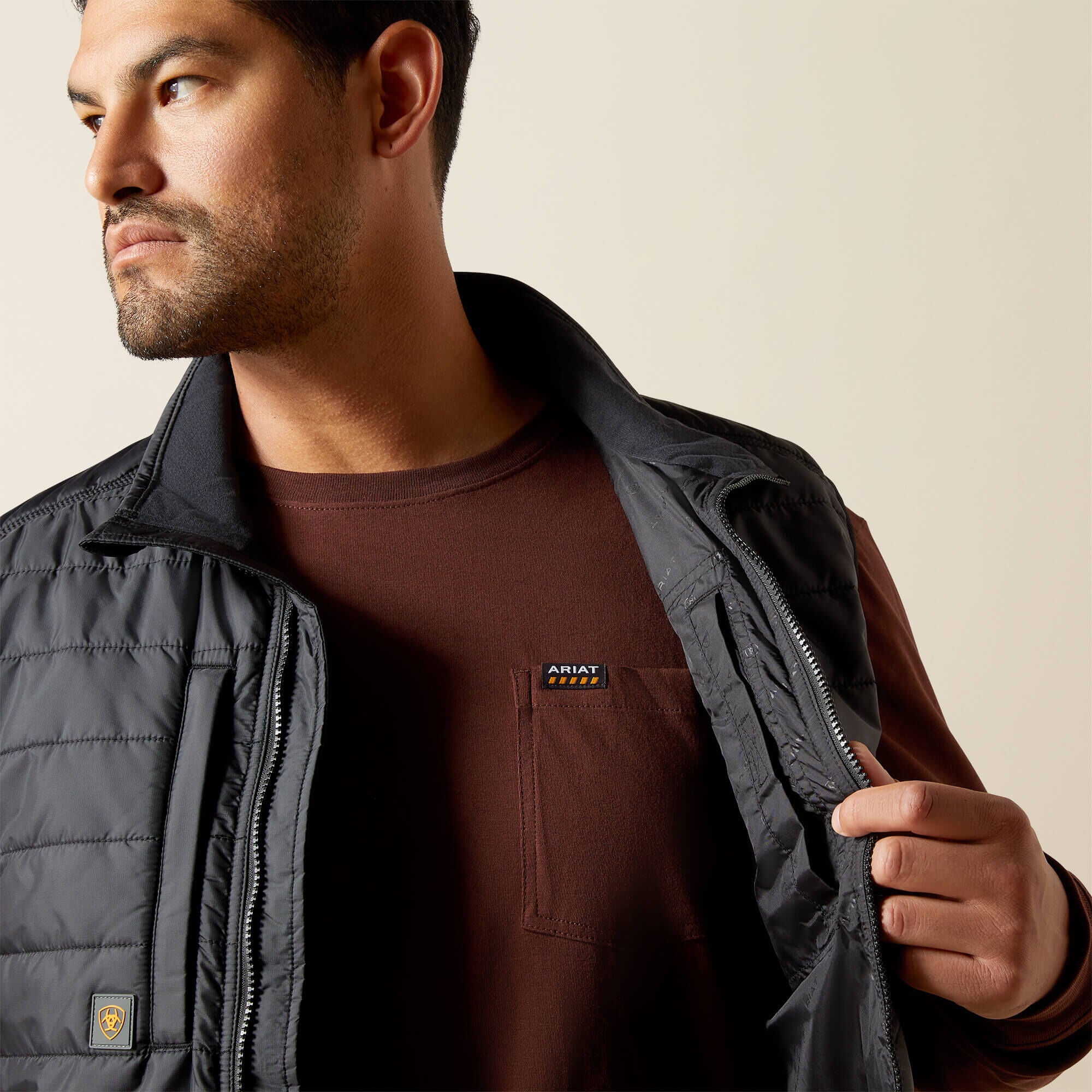 Ariat Rebar Cordura Ripstop Lightweight Insulated Vest Men