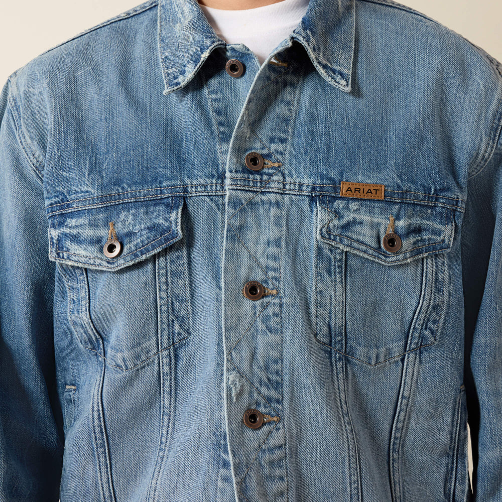 Ariat Denim Trucker Jacket Men|Trends
