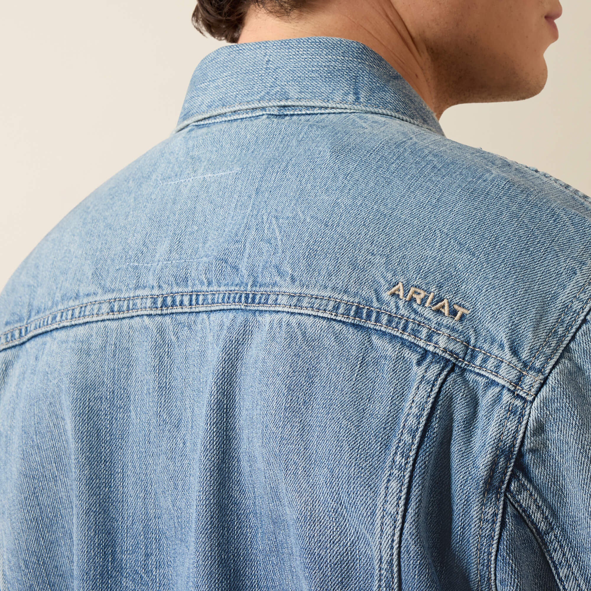 Ariat Denim Trucker Jacket Men|Trends