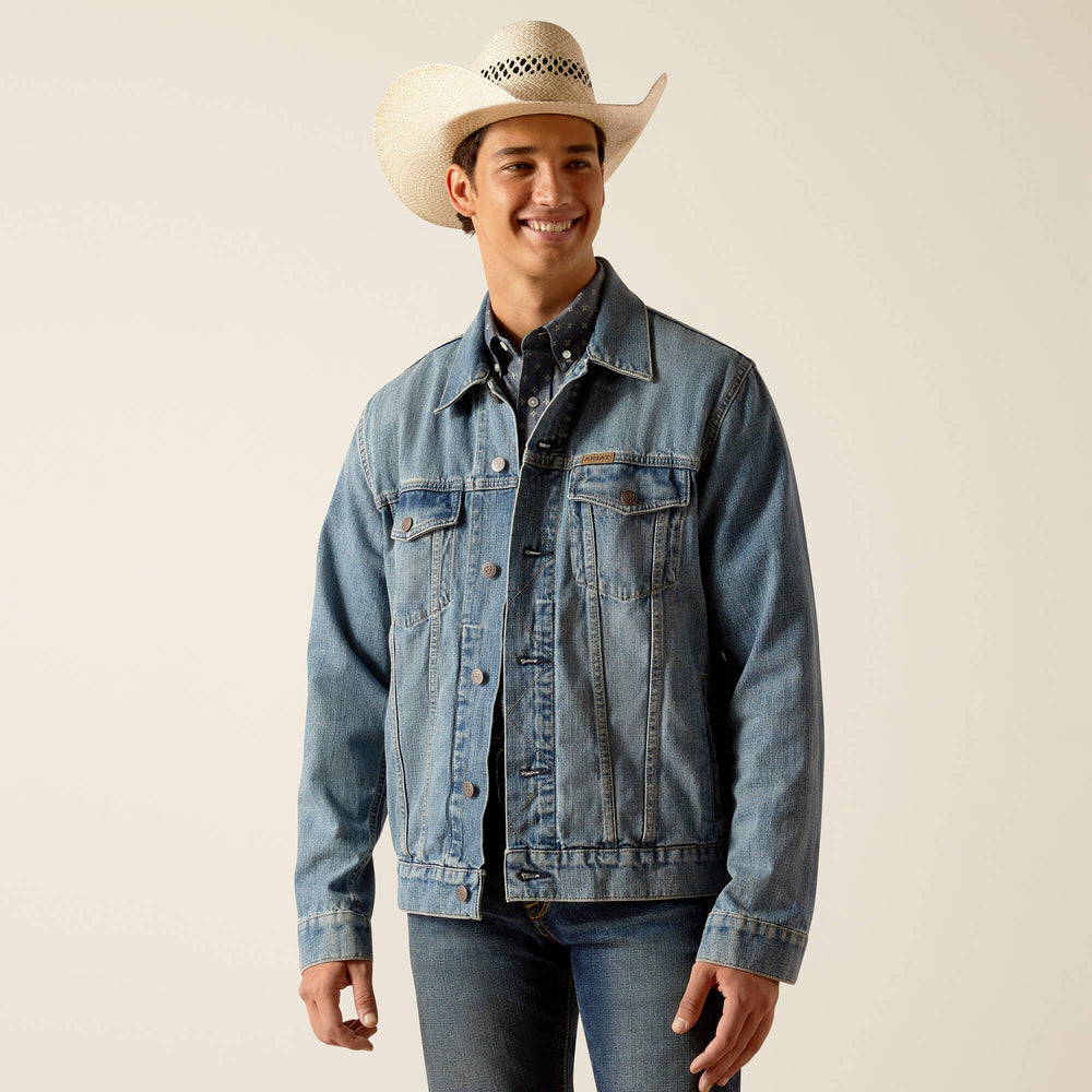 Ariat Denim Trucker Jacket Men|Trends