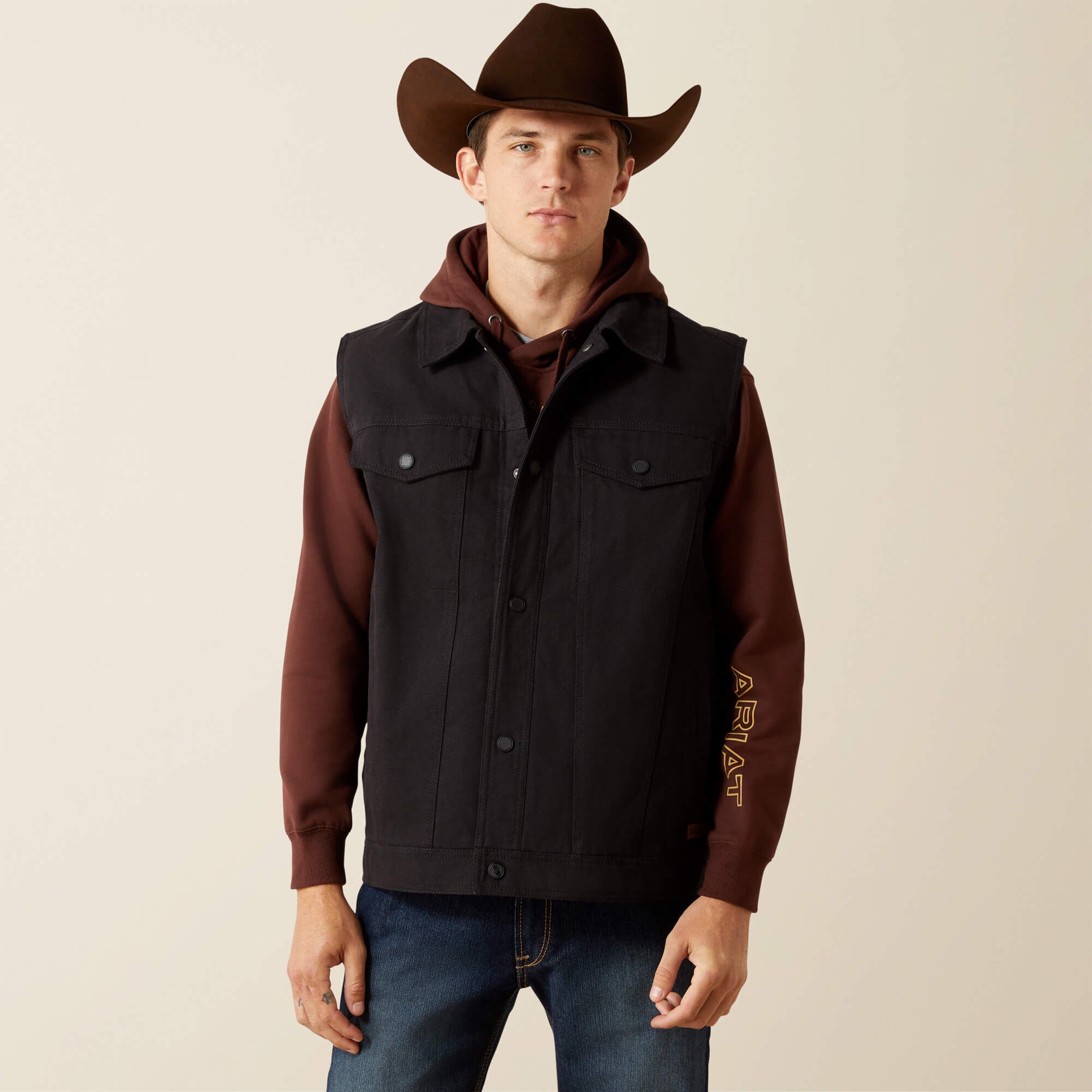 Ariat Canvas Rancher Vest Men