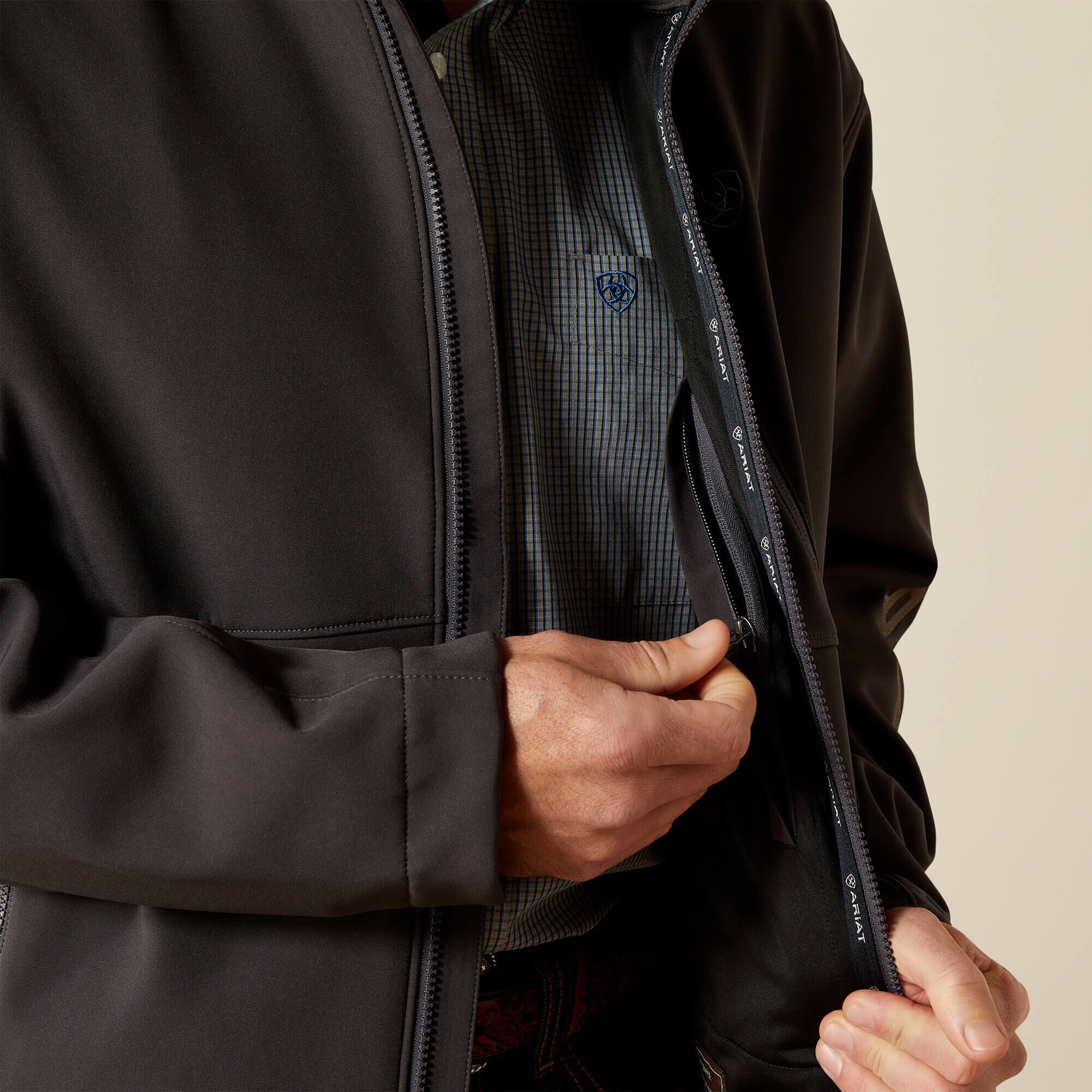 Ariat Logo Softshell Jacket Men