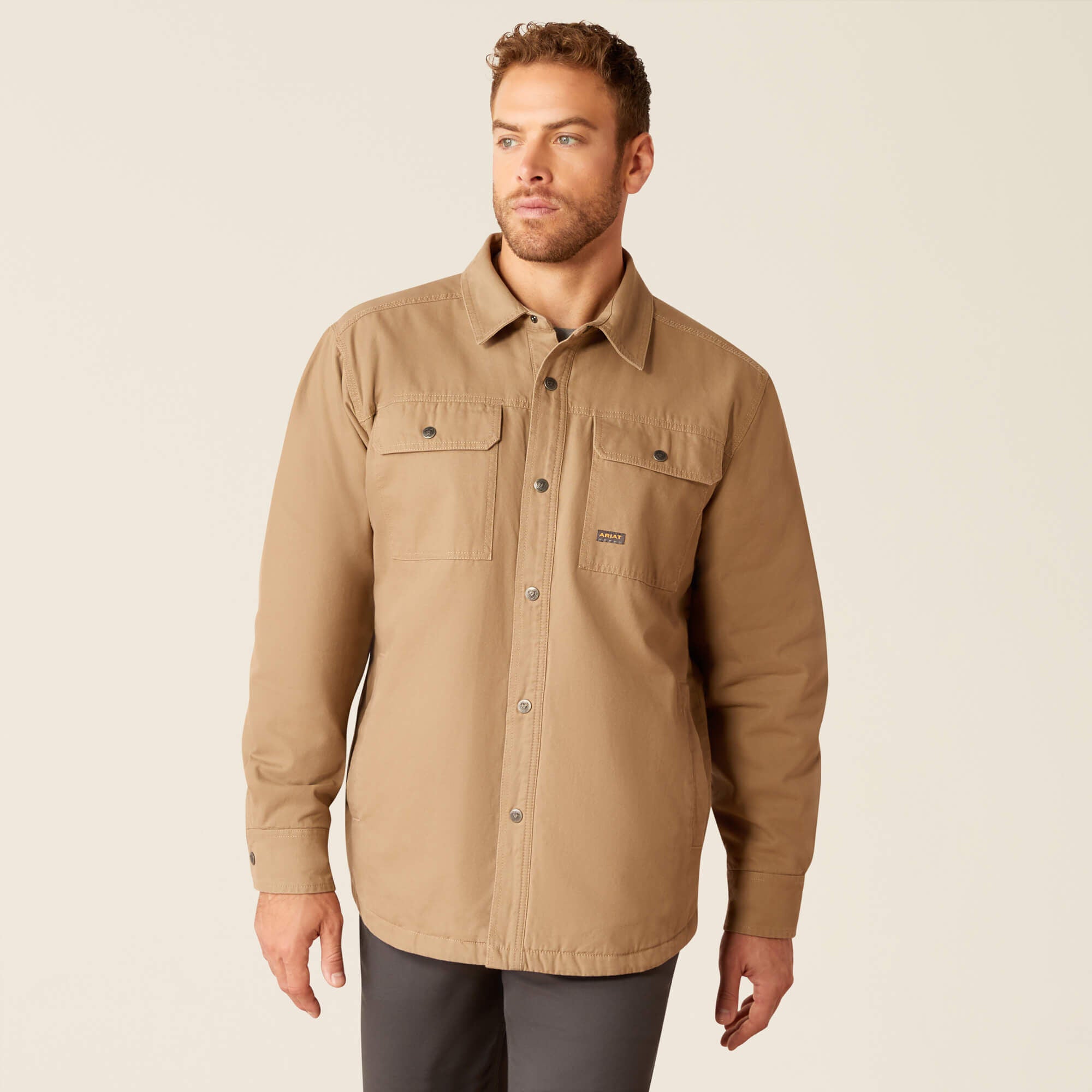 Ariat Rebar Canvas Shirt Jacket Men