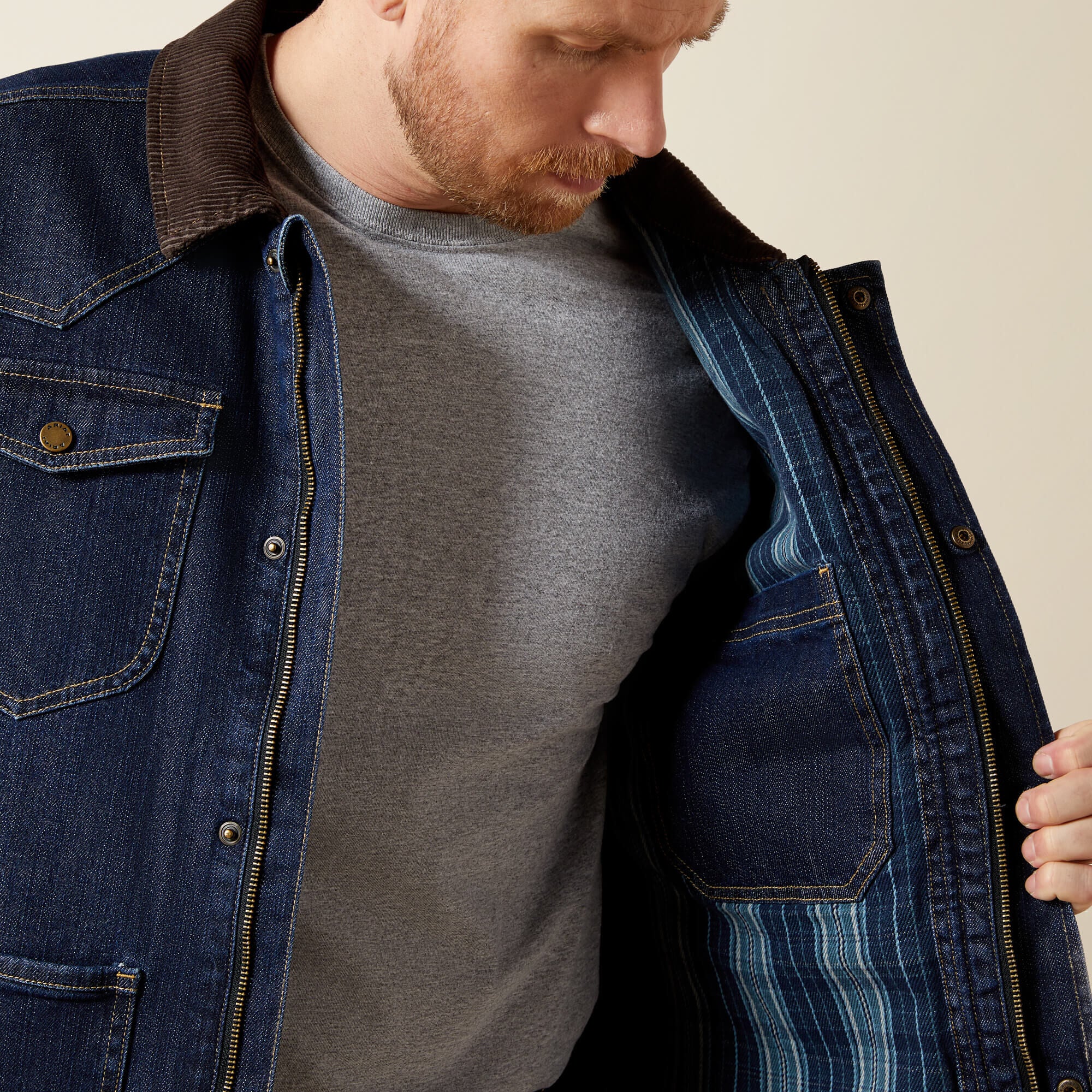 Ariat Denim Chore Jacket Men|Trends