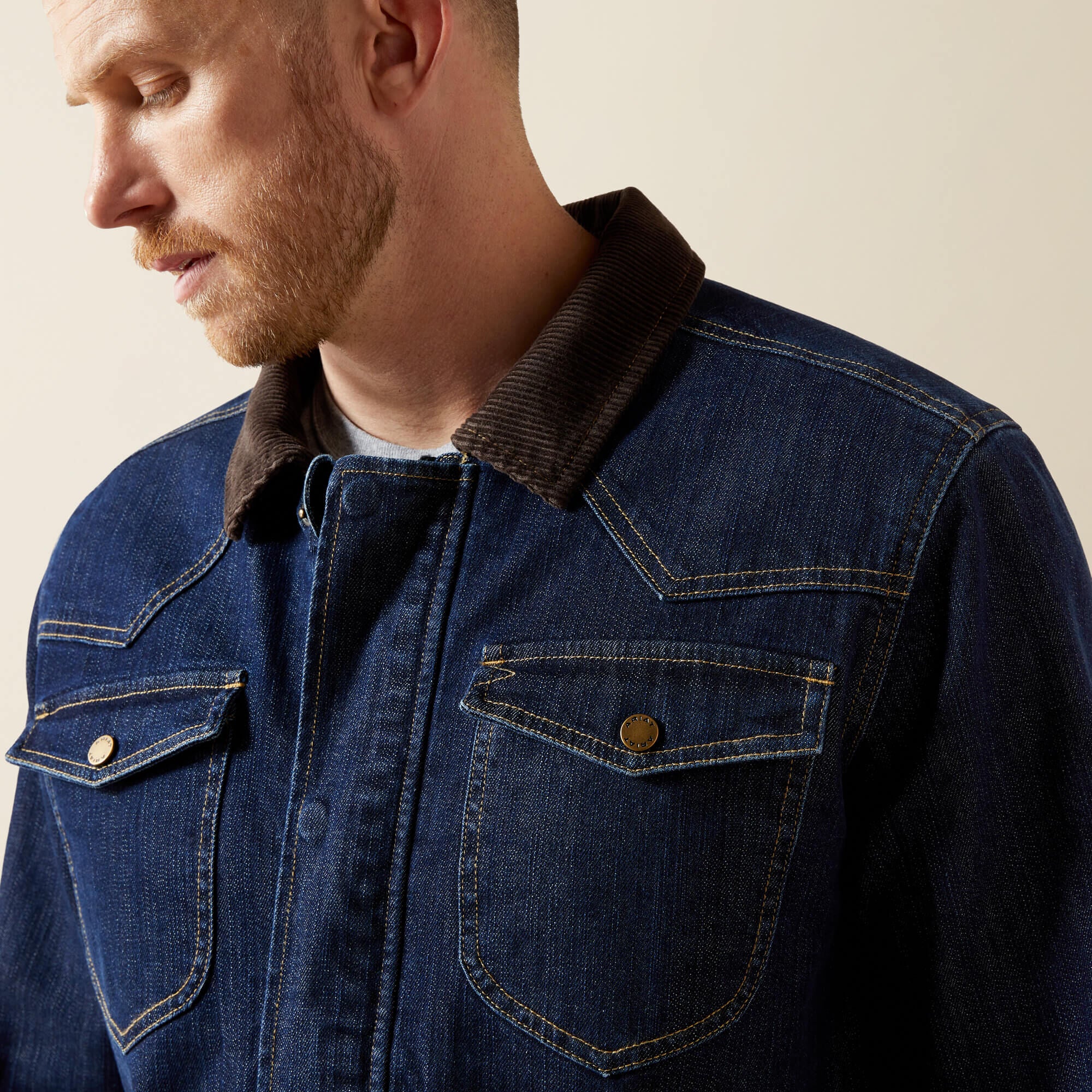Ariat Denim Chore Jacket Men|Trends