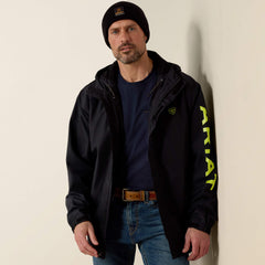Ariat Rebar Stormshell Logo Waterproof Jacket Men