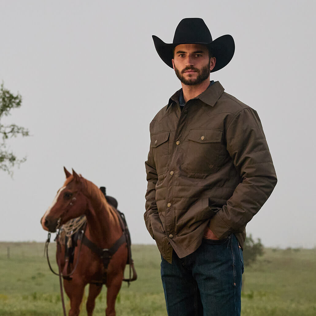 Ariat Quilted Shirt Jacket Men
