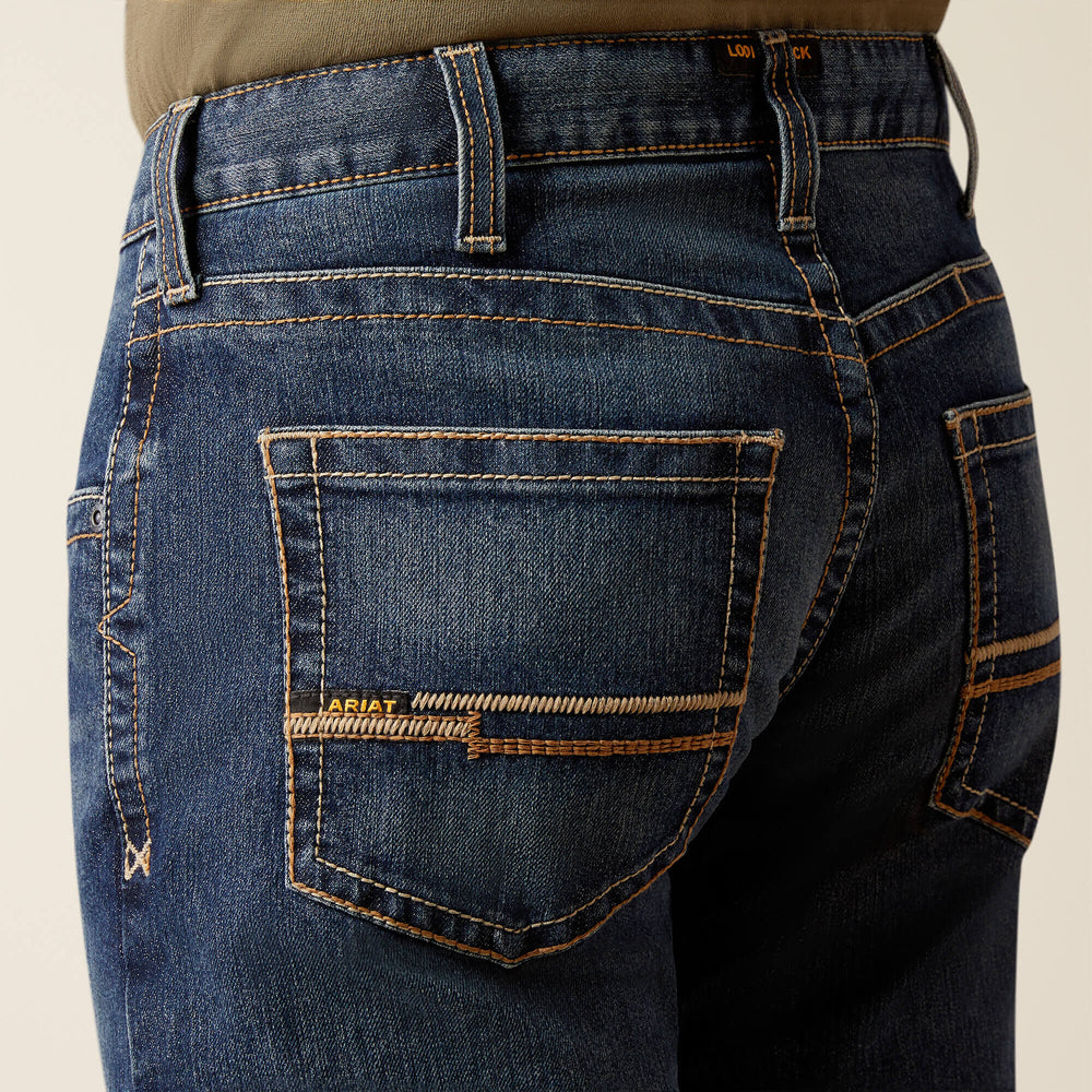 Ariat Rebar M5 Straight Rail Straight Jean Men